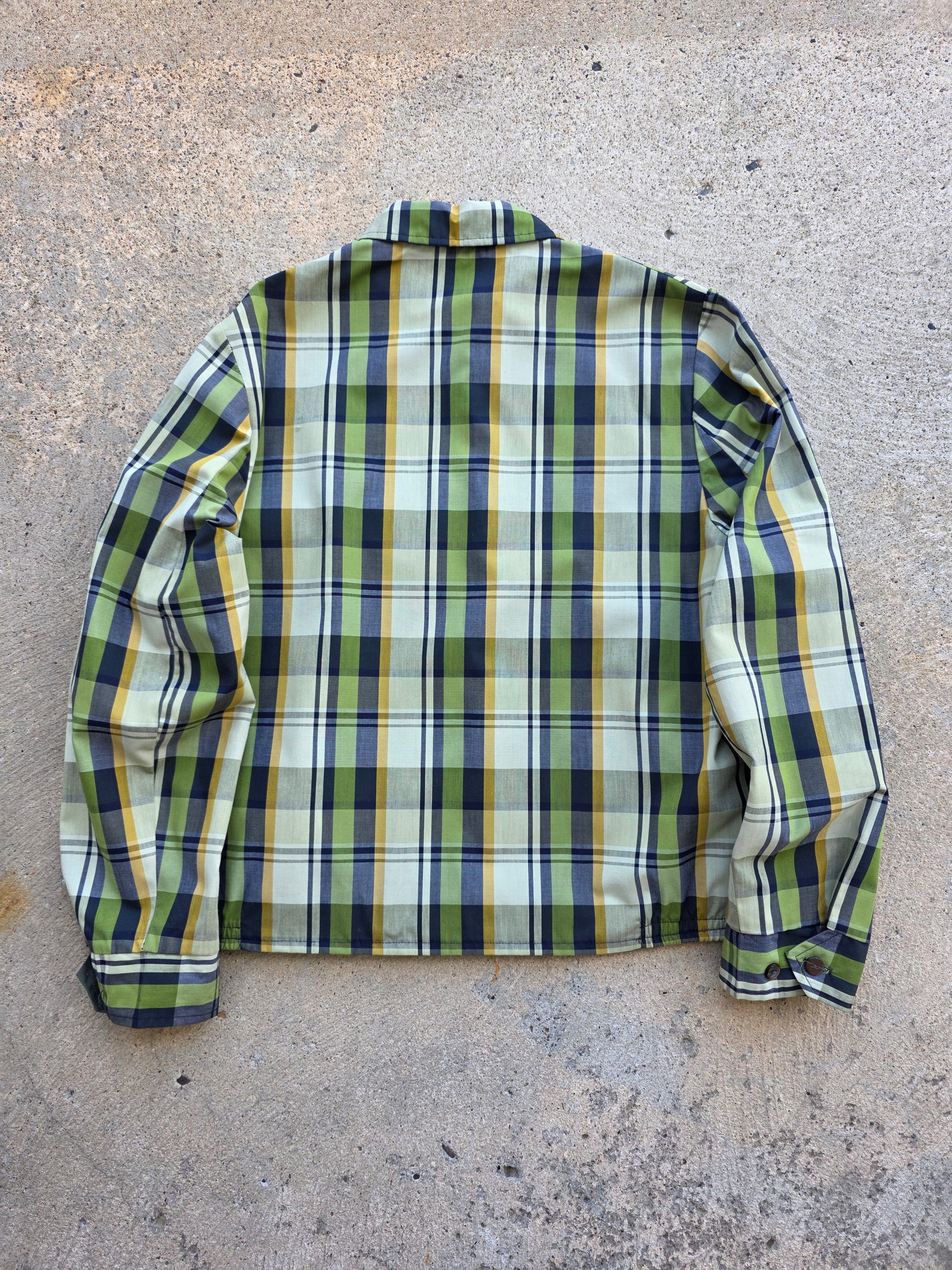 1960s Plaid Reversible Jacket