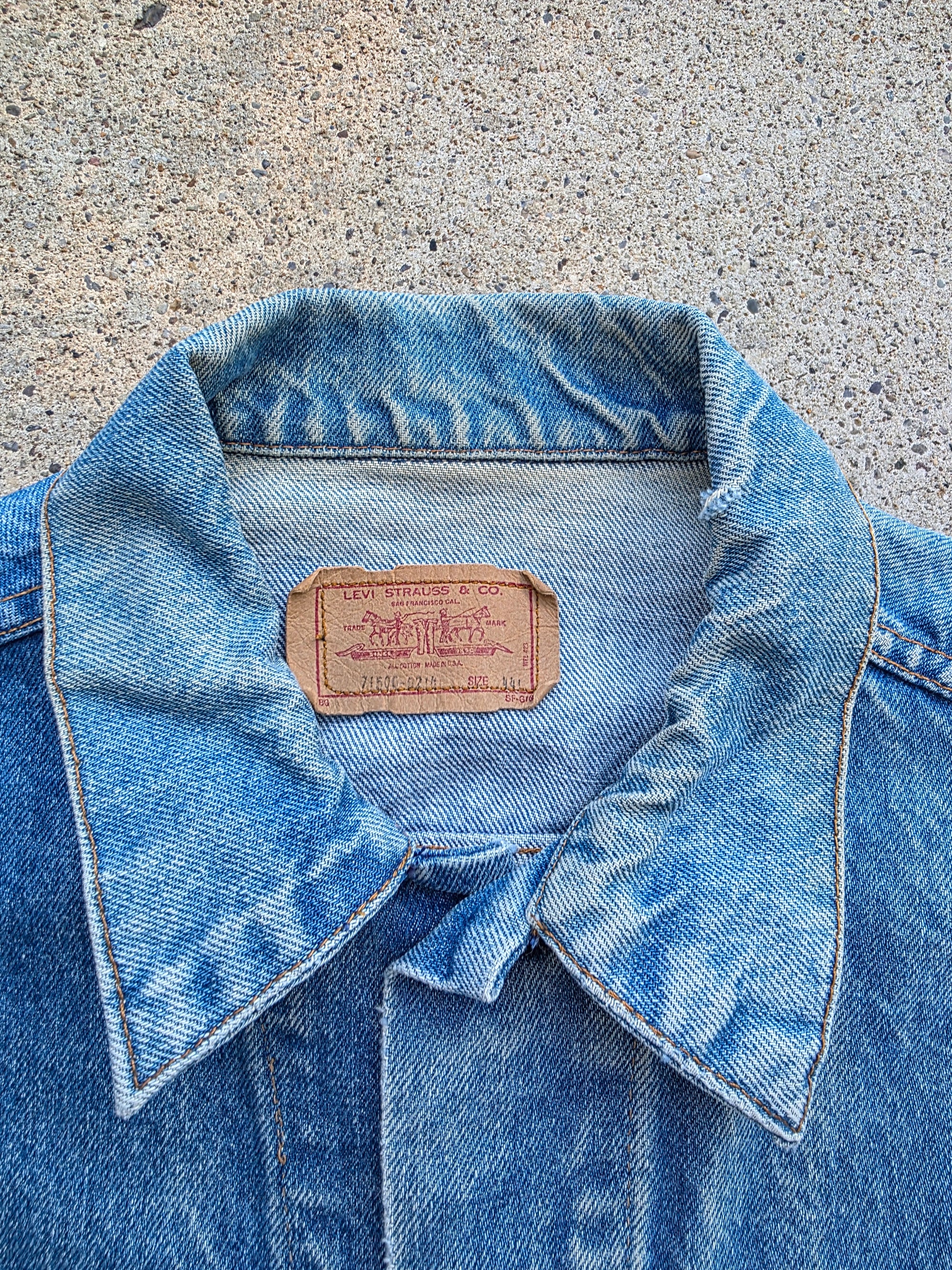 1980s Levis Denim Jacket Large