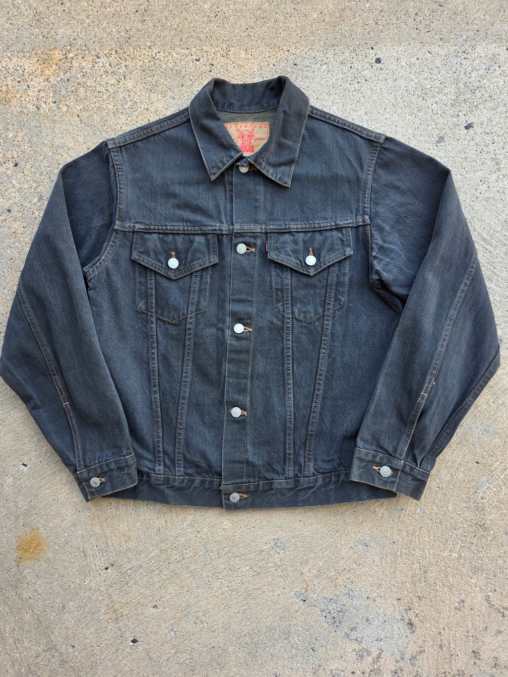 Nepenthes Hoggs Japanese Selvedge Denim Jacket Large