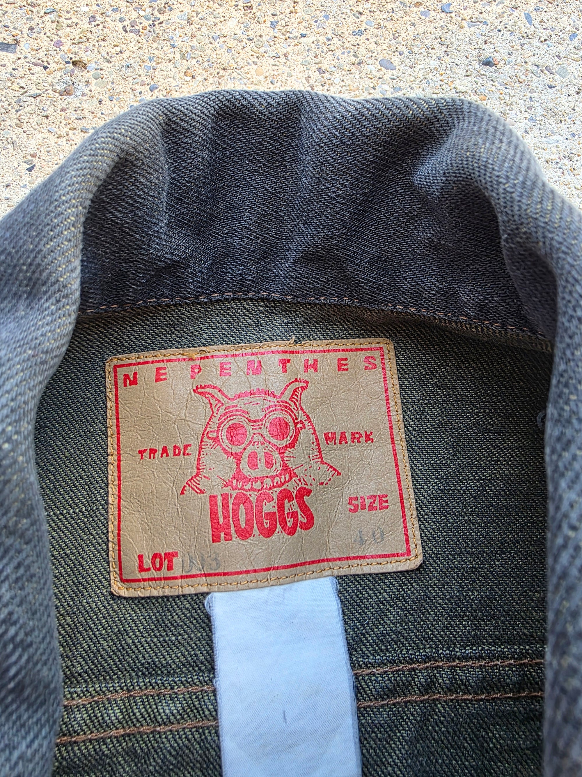 Nepenthes Hoggs Japanese Selvedge Denim Jacket Large