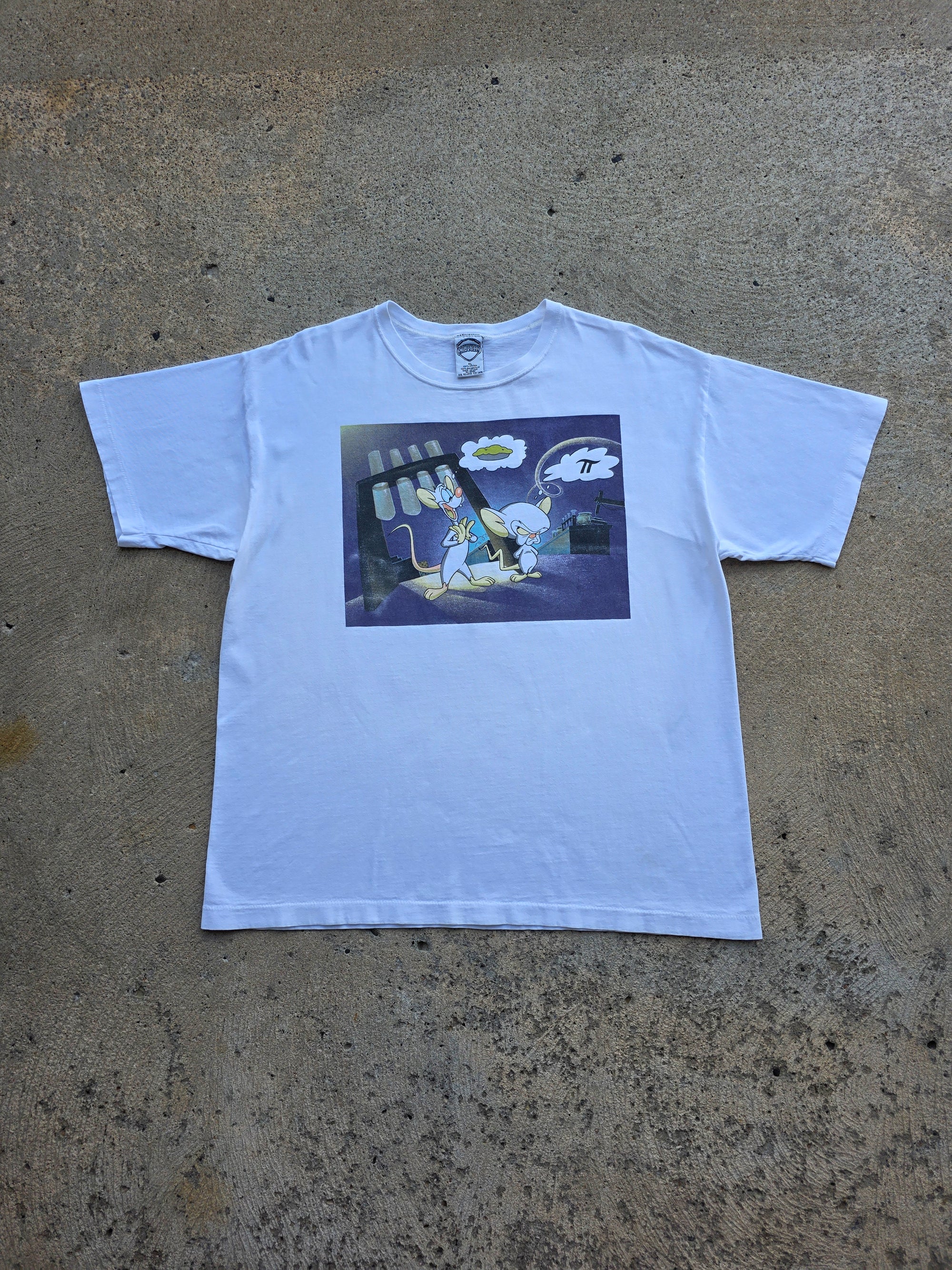 1990s Pinky And The Brain Shirt XL