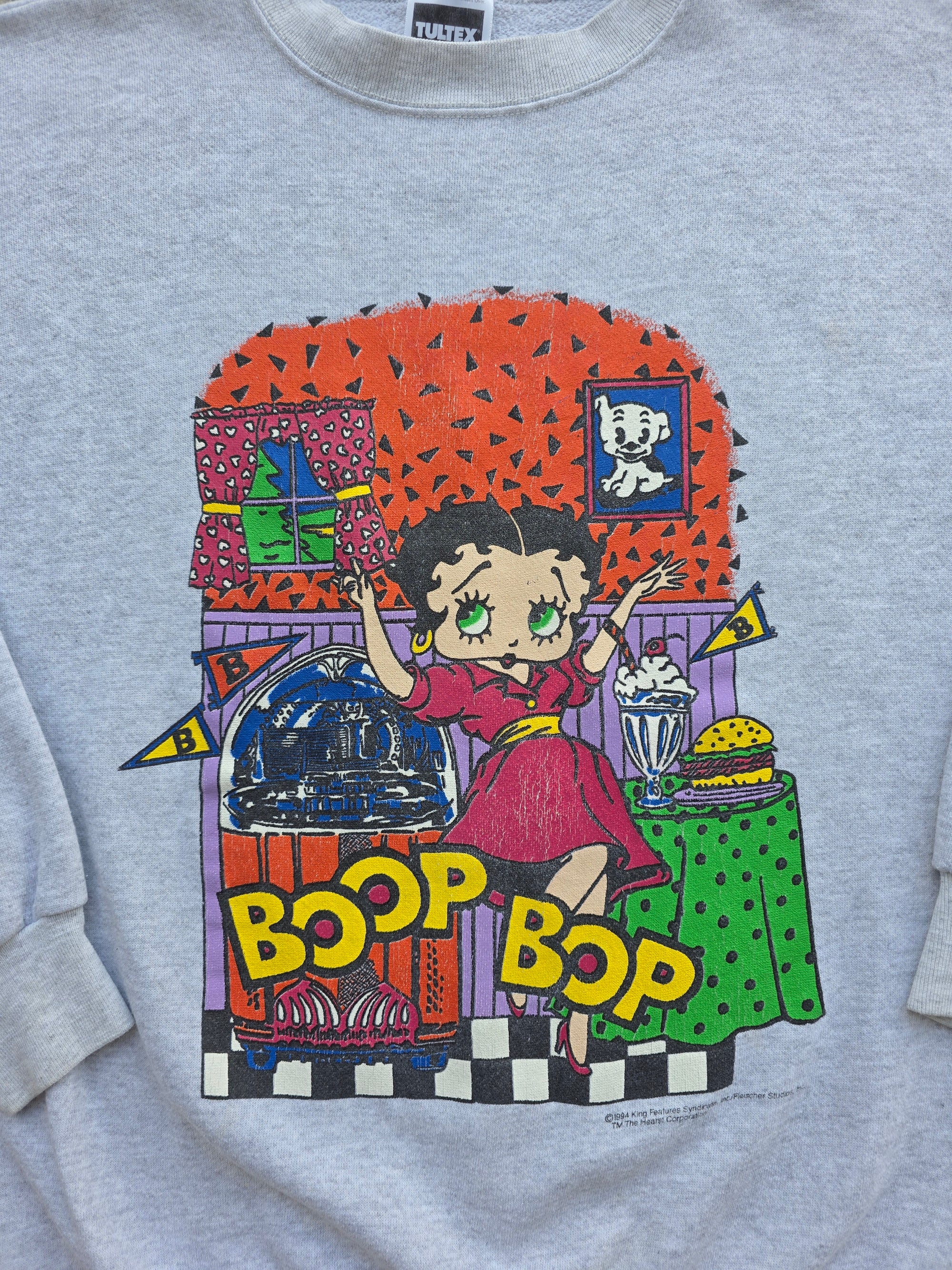1990s Betty Boop Sweatshirt XL