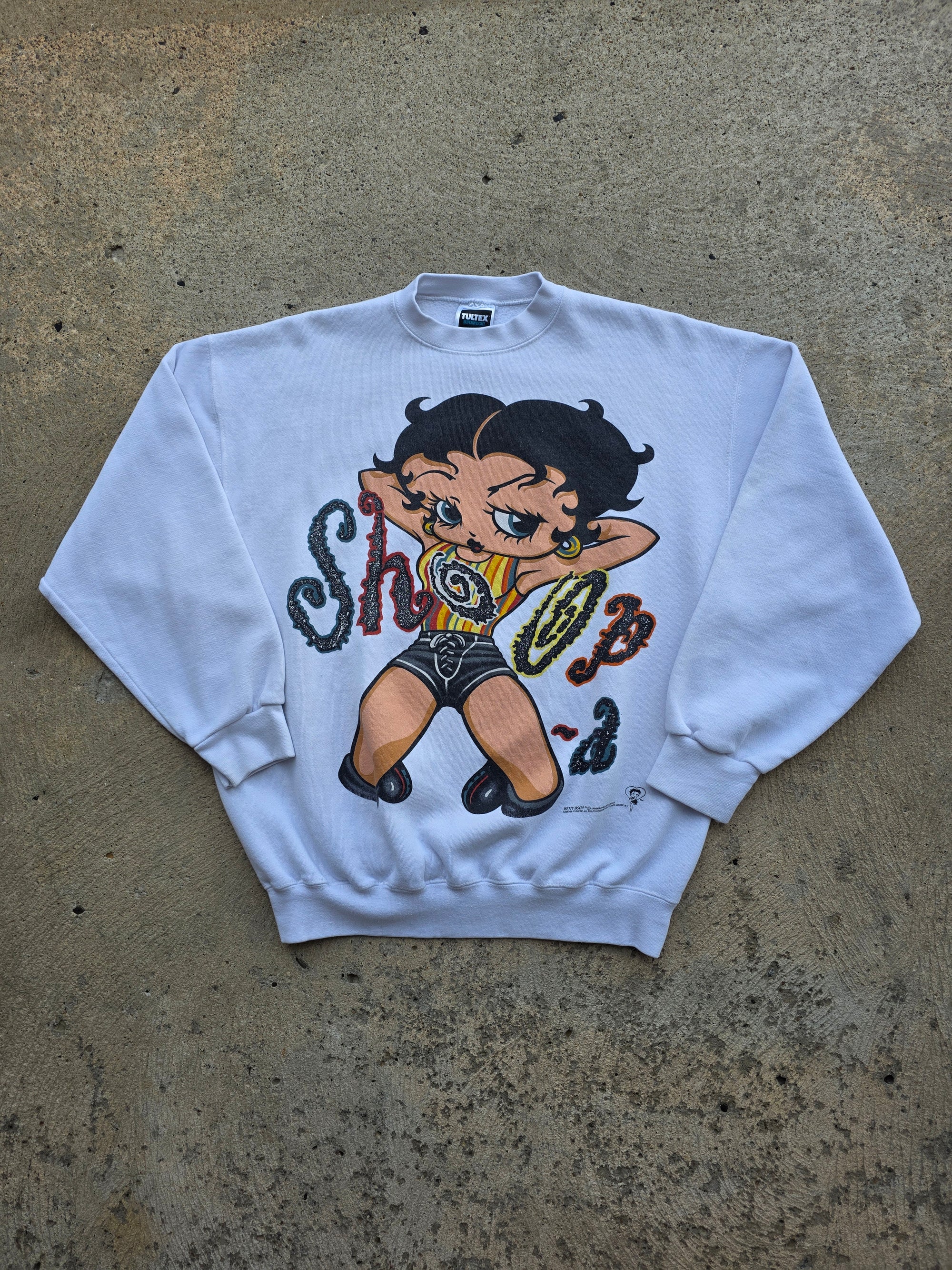 1990s Betty Boop Sweatshirt XL