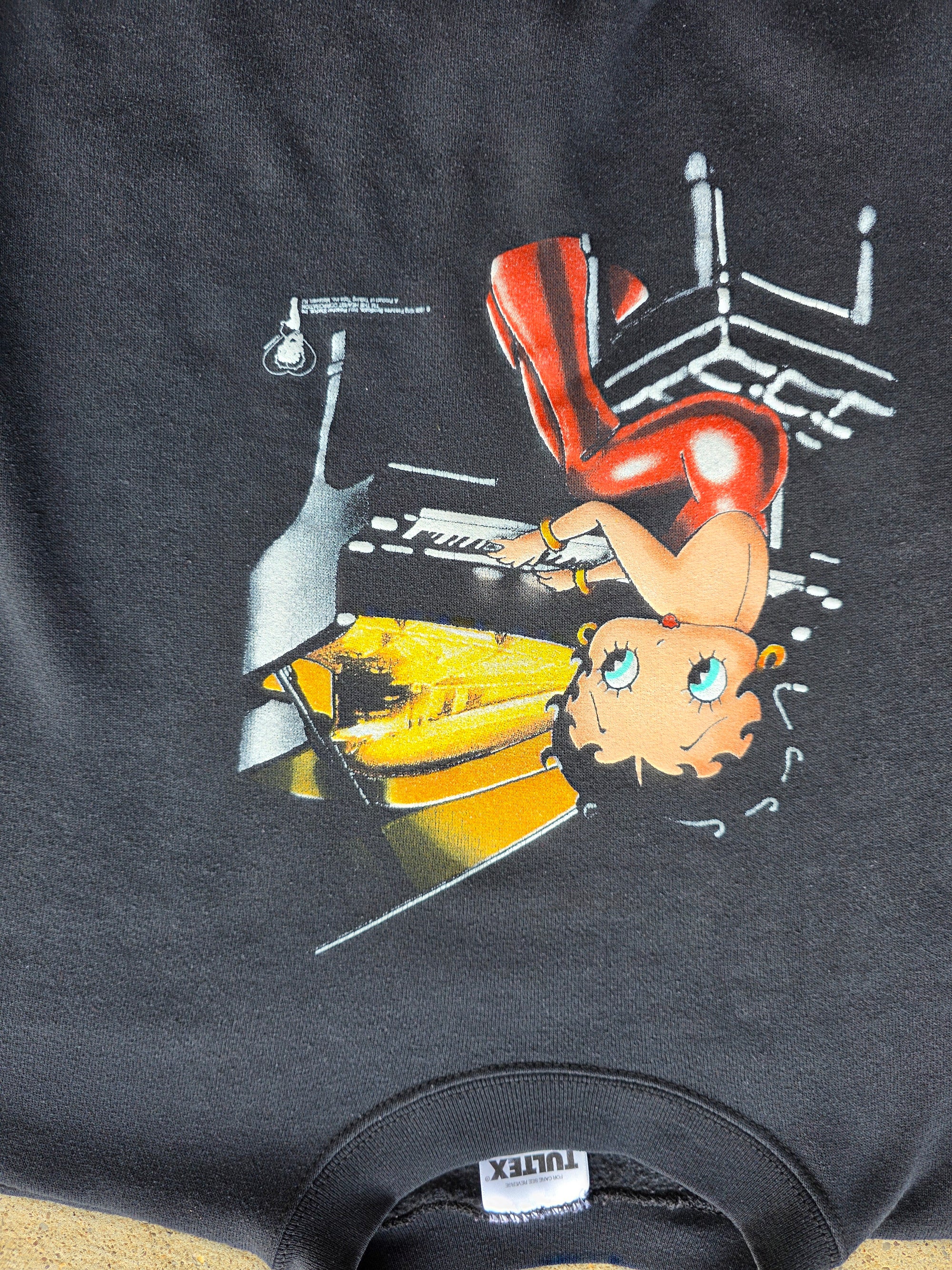 1990s Betty Boop Sweatshirt XL