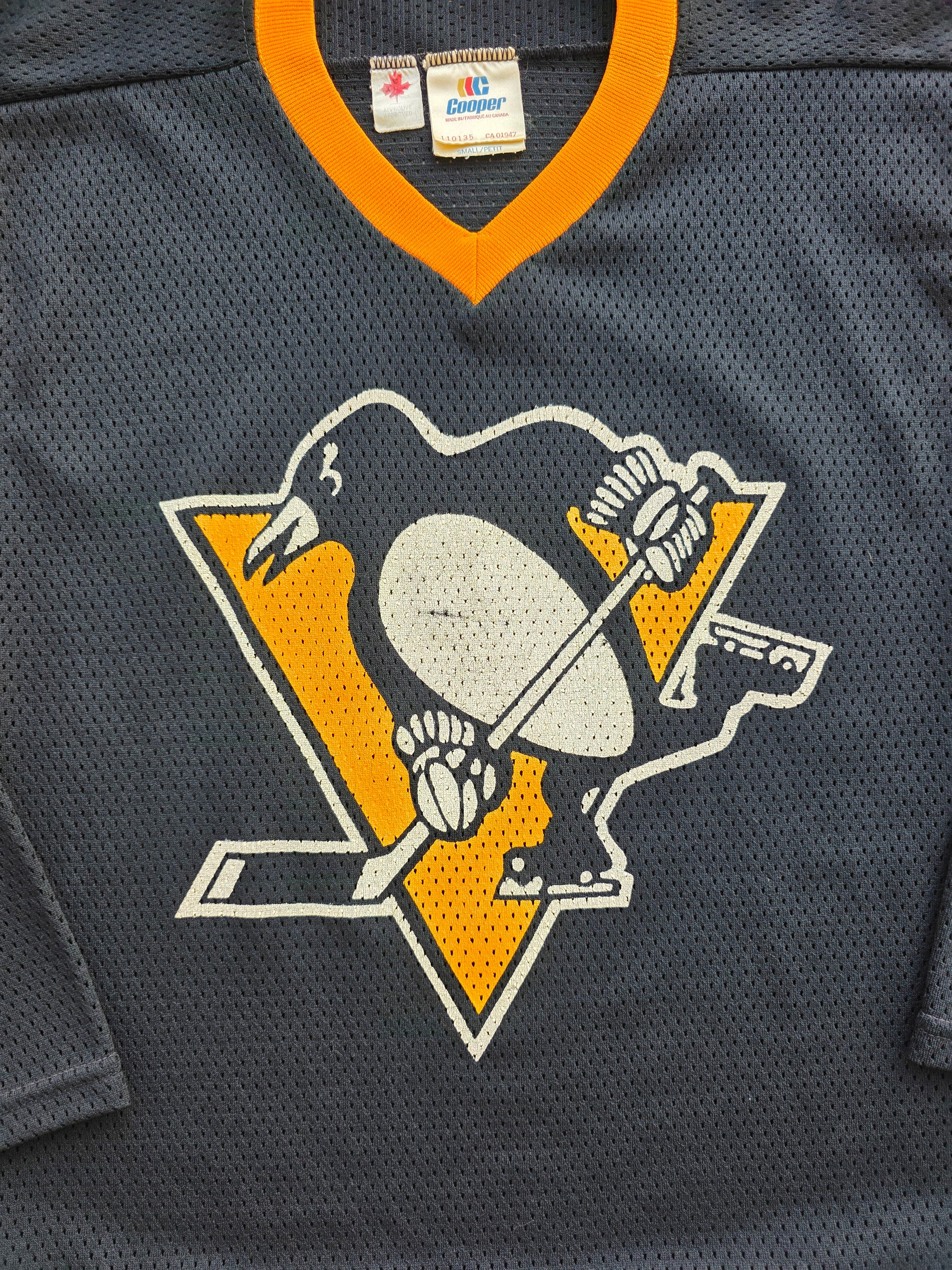 1980s Pittsburgh Penguins Jersey Small