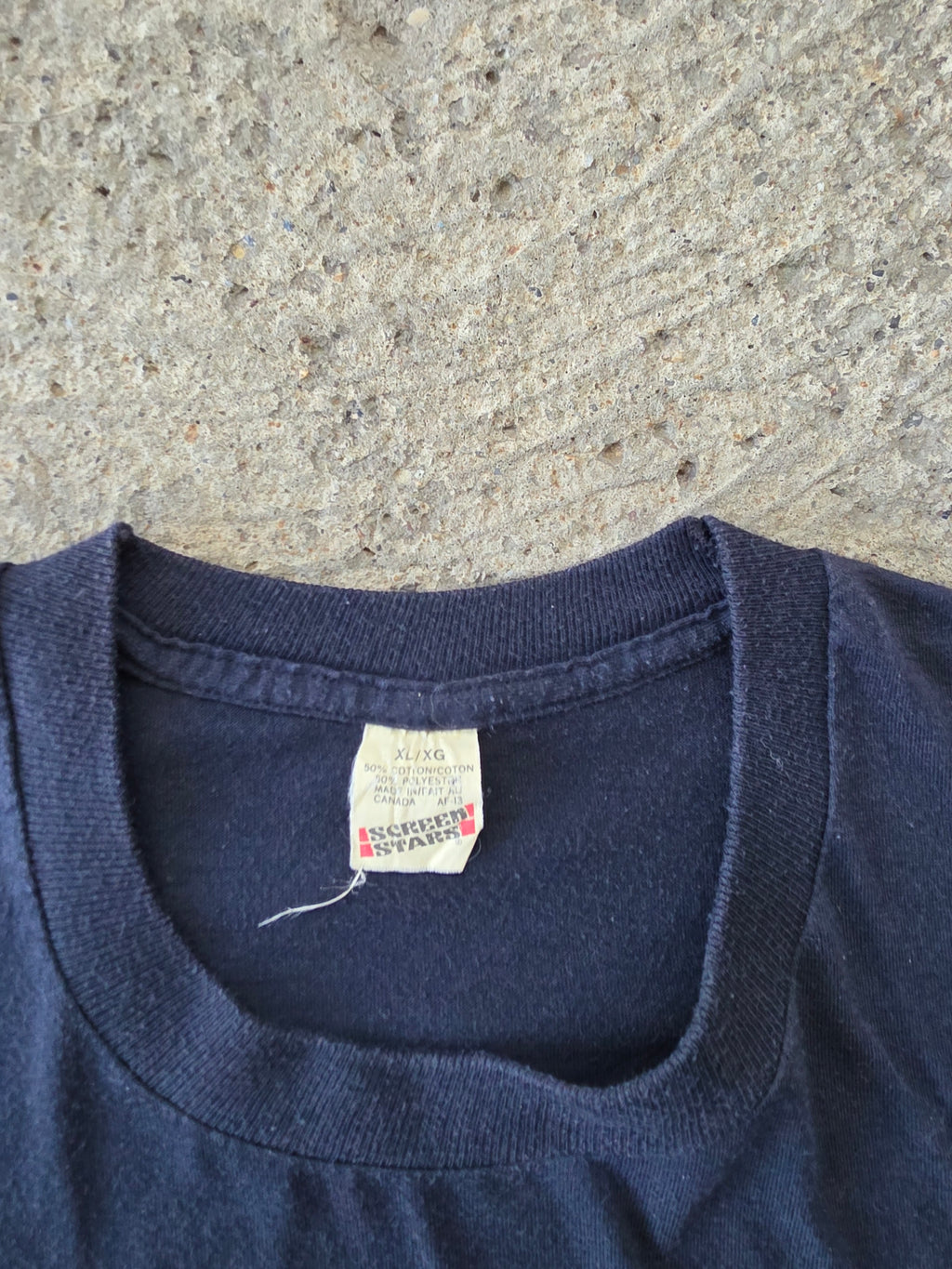 1980s Sting Concert Shirt XL
