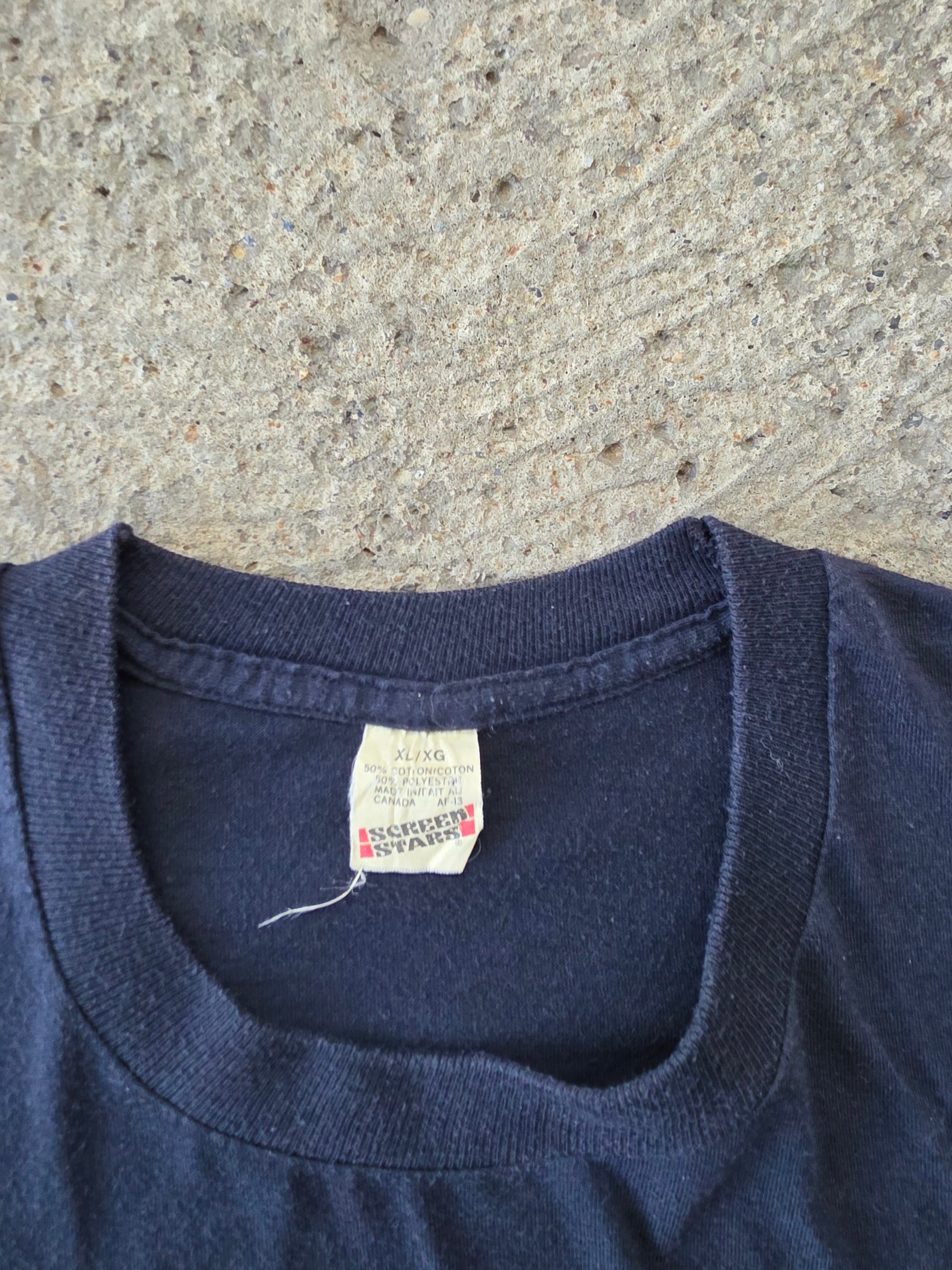 1980s Sting Concert Shirt XL