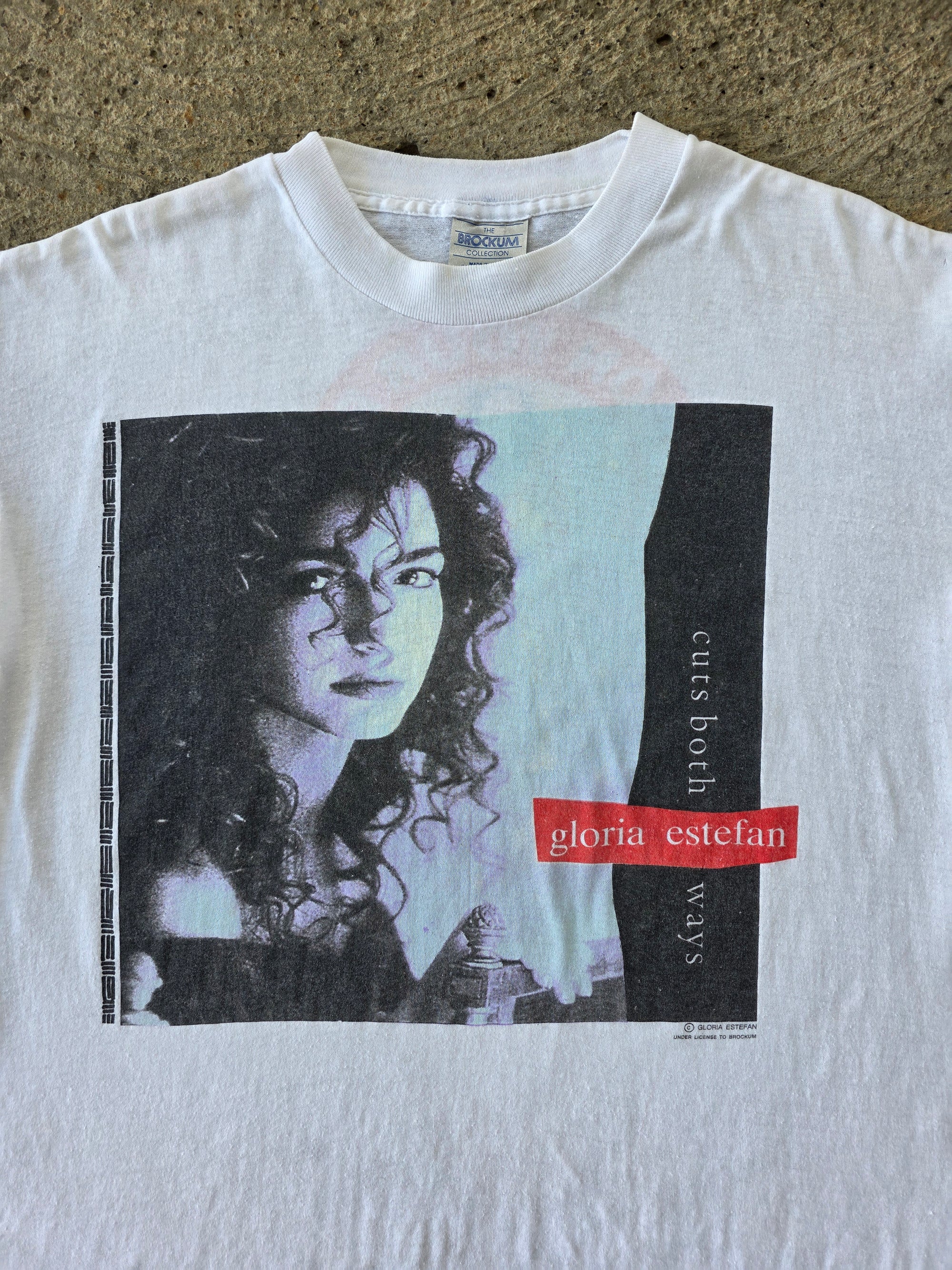 1980s Gloria Estefan Shirt Large