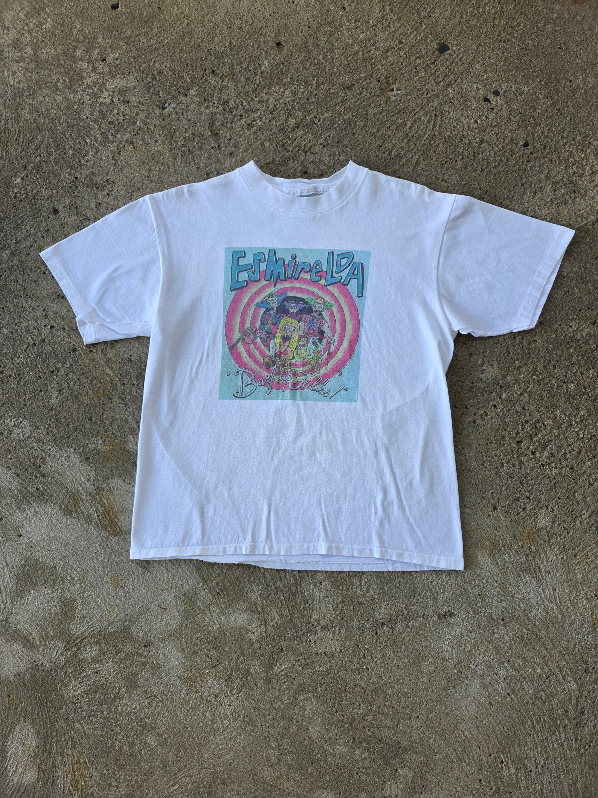 1990s Esmirelda "Barf Up Folks!" Shirt Large