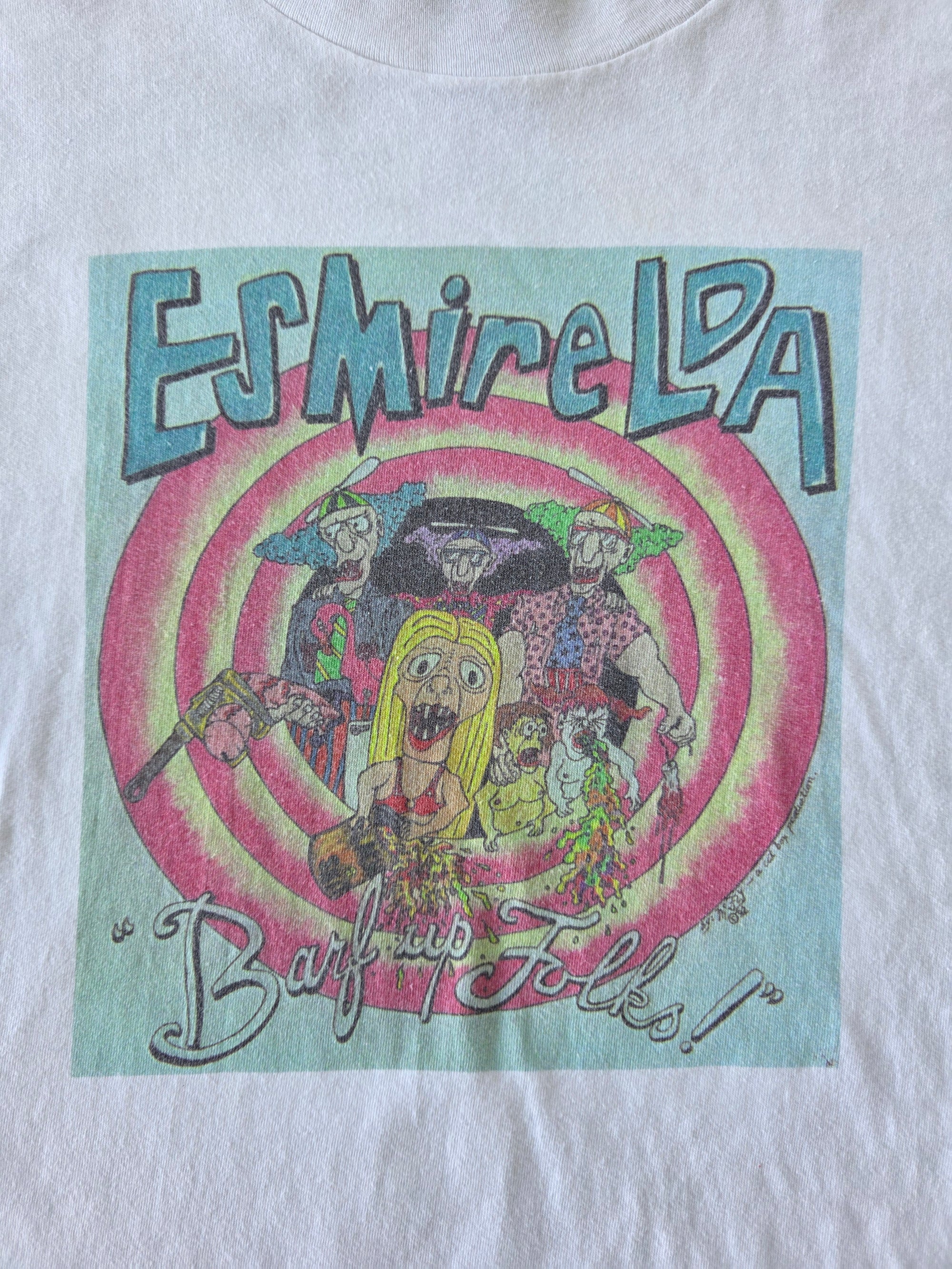 1990s Esmirelda "Barf Up Folks!" Shirt Large