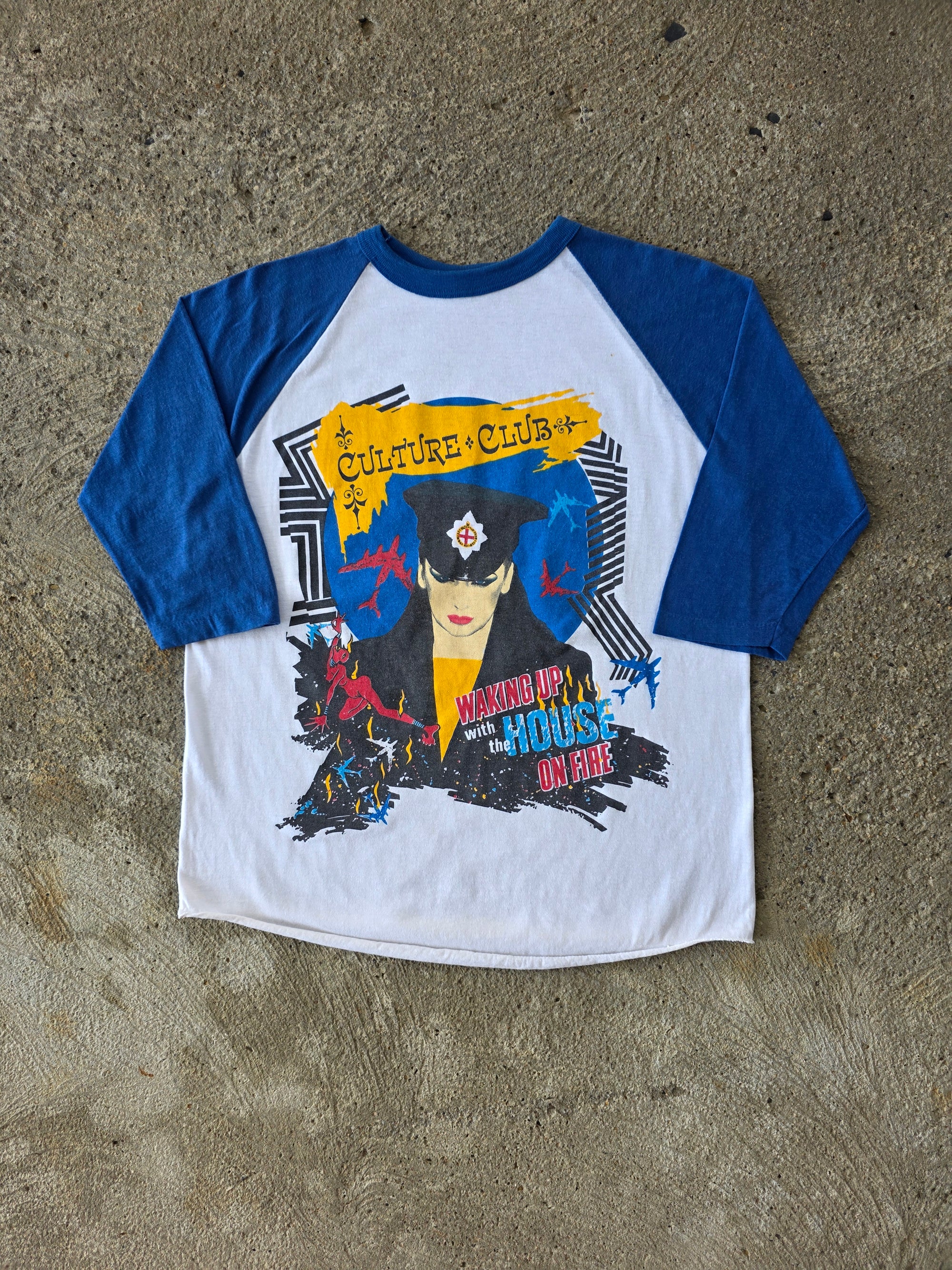 1980s Culture Club Raglan Shirt Large