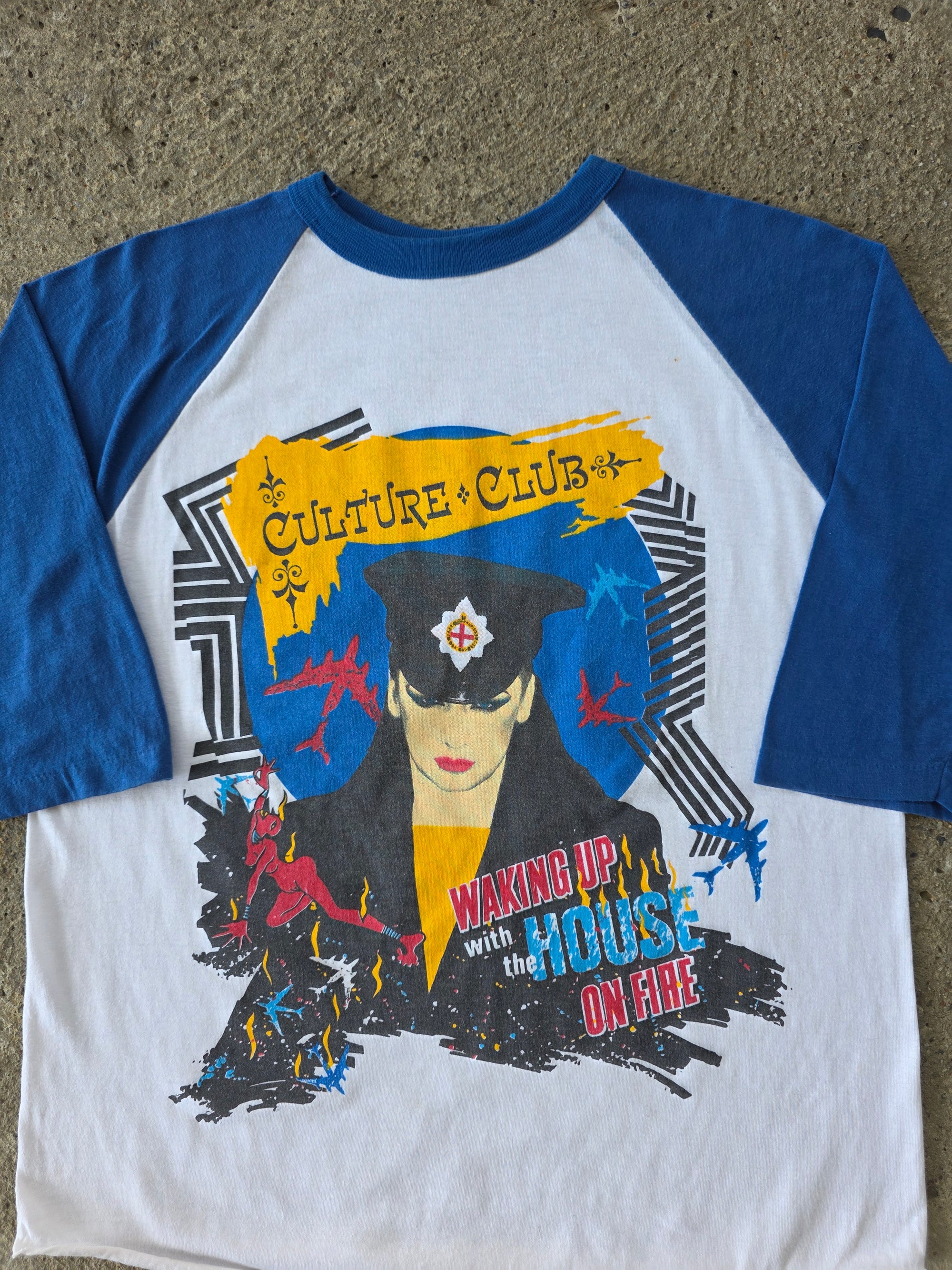 1980s Culture Club Raglan Shirt Large