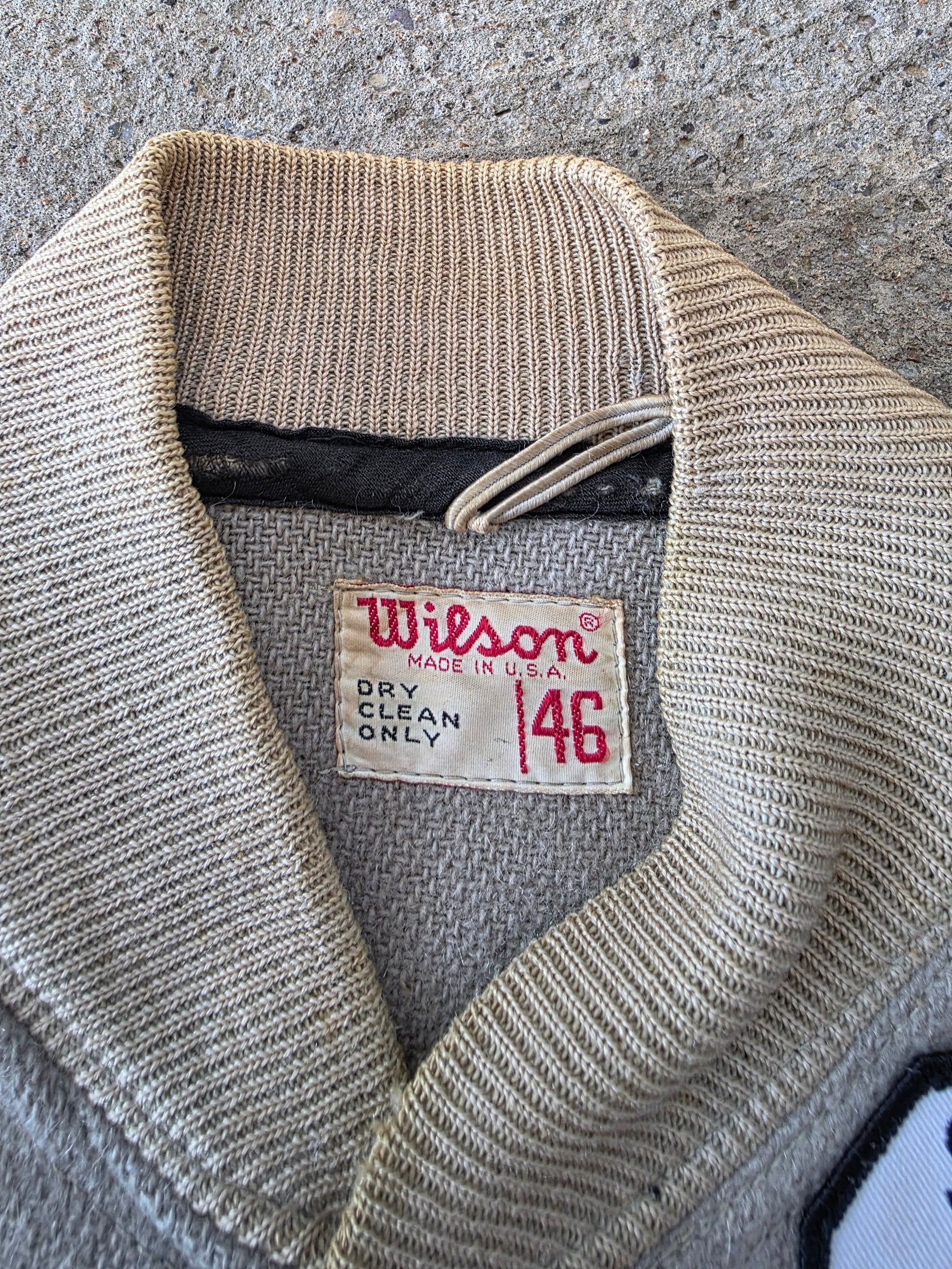 1950s Wilson Varsity Jacket 46
