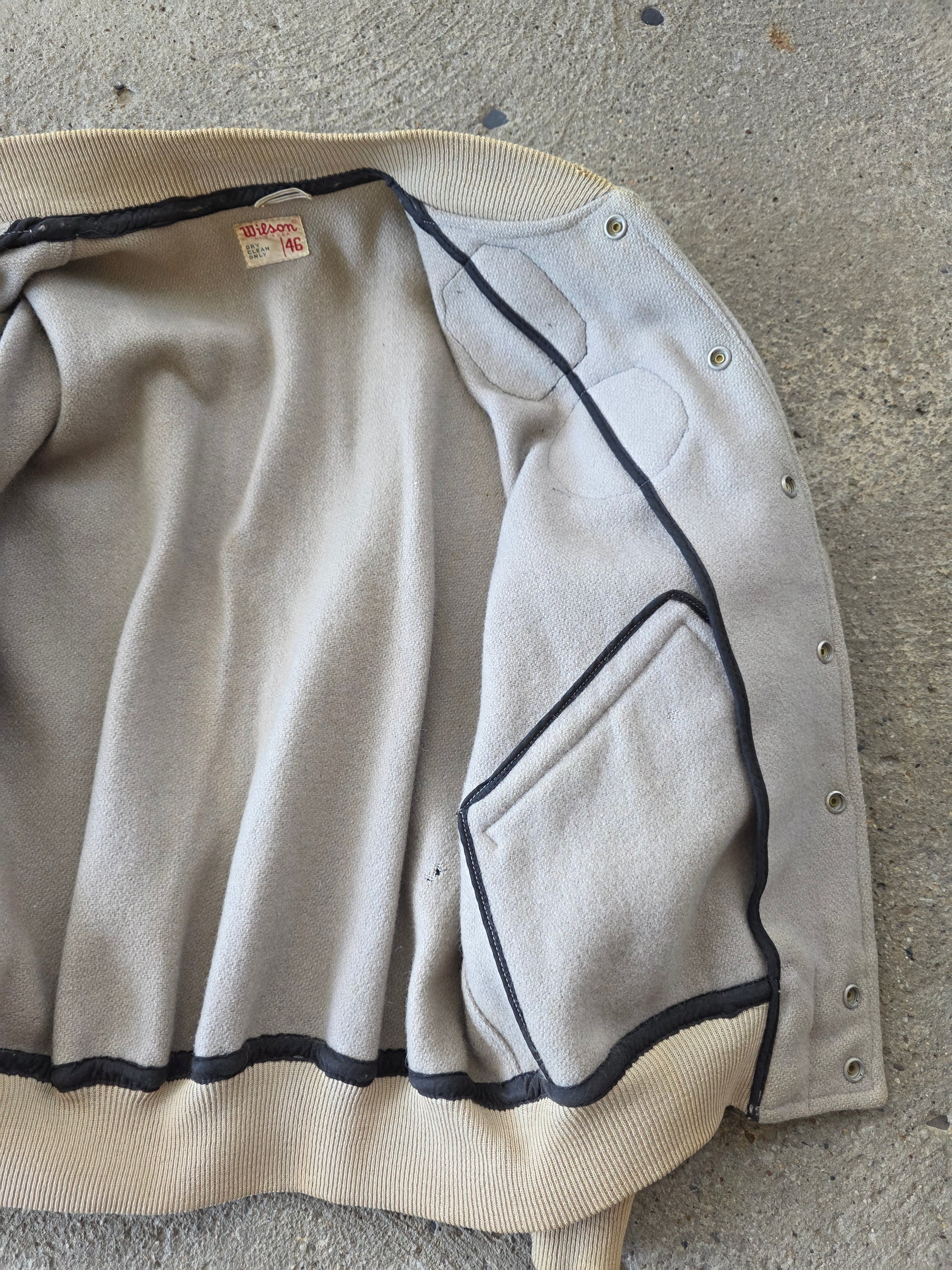 1950s Wilson Varsity Jacket 46