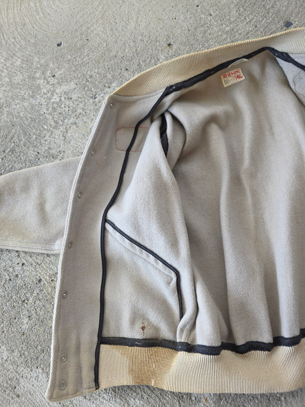 1950s Wilson Varsity Jacket 46