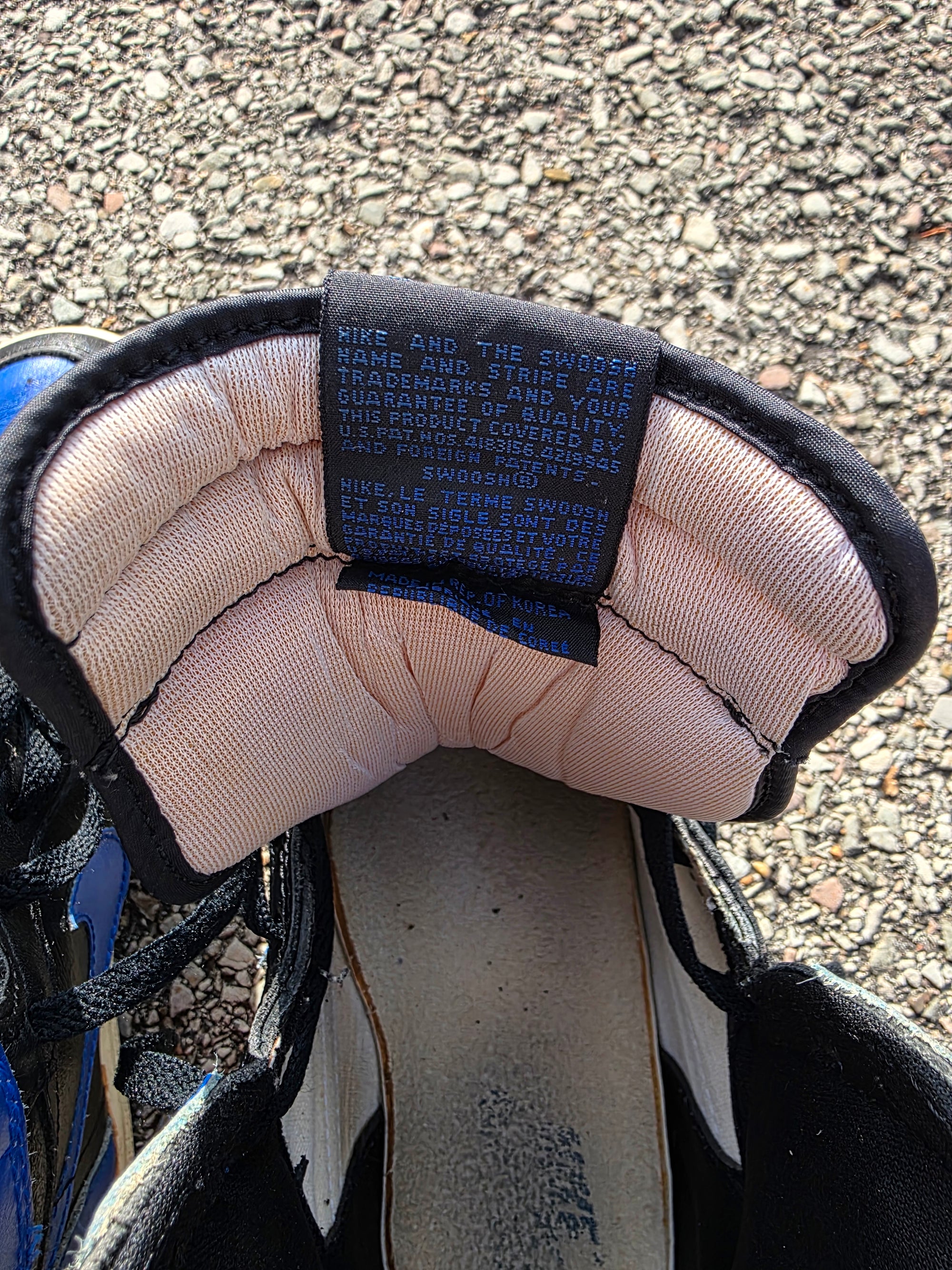 1985 Jordan 1 Royal Size 11.5