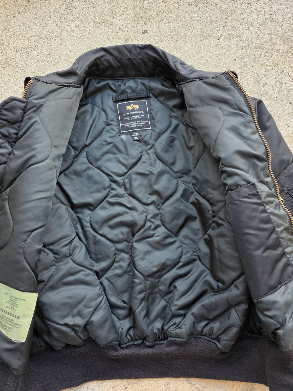 Heckler And Koch Alpha Industries Bomber Jacket XL