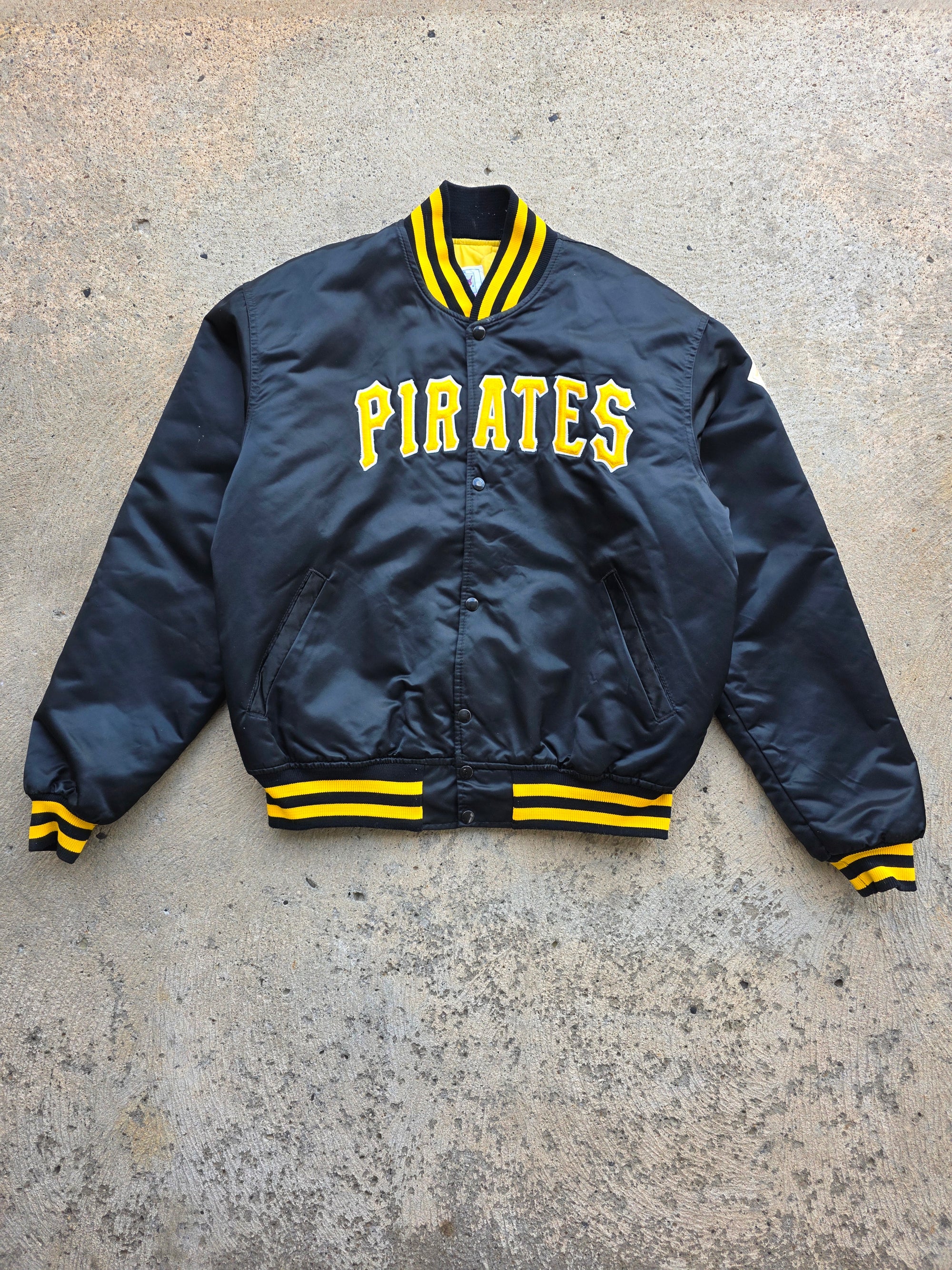 1990s Pirates Starter Satin Jacket XL