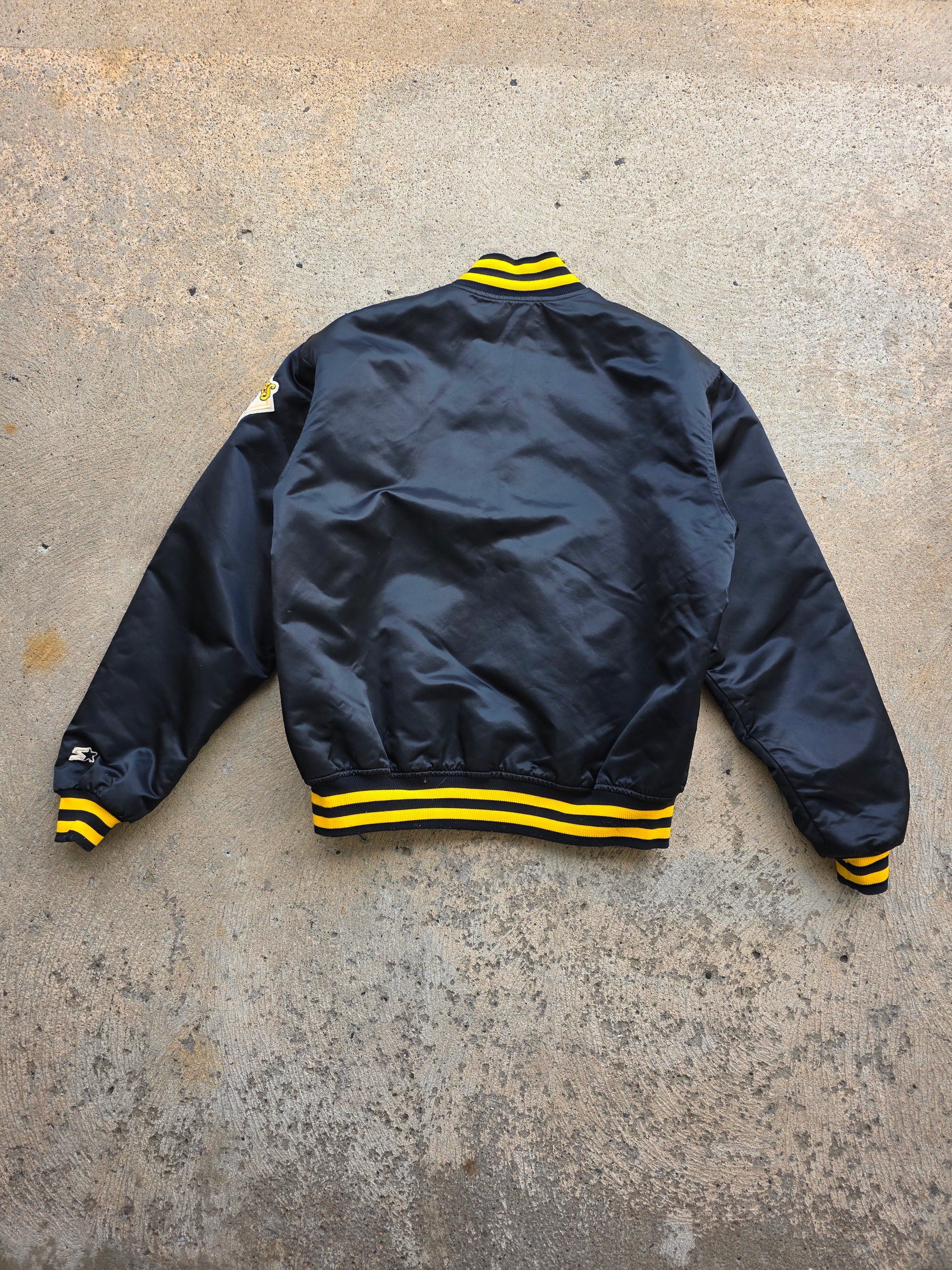 1990s Pirates Starter Satin Jacket XL