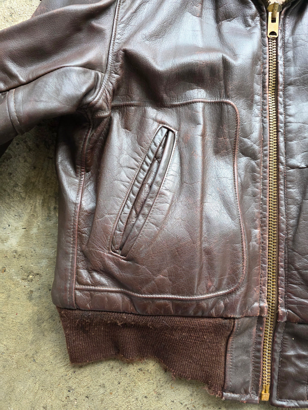 1950s Horsehide Jacket