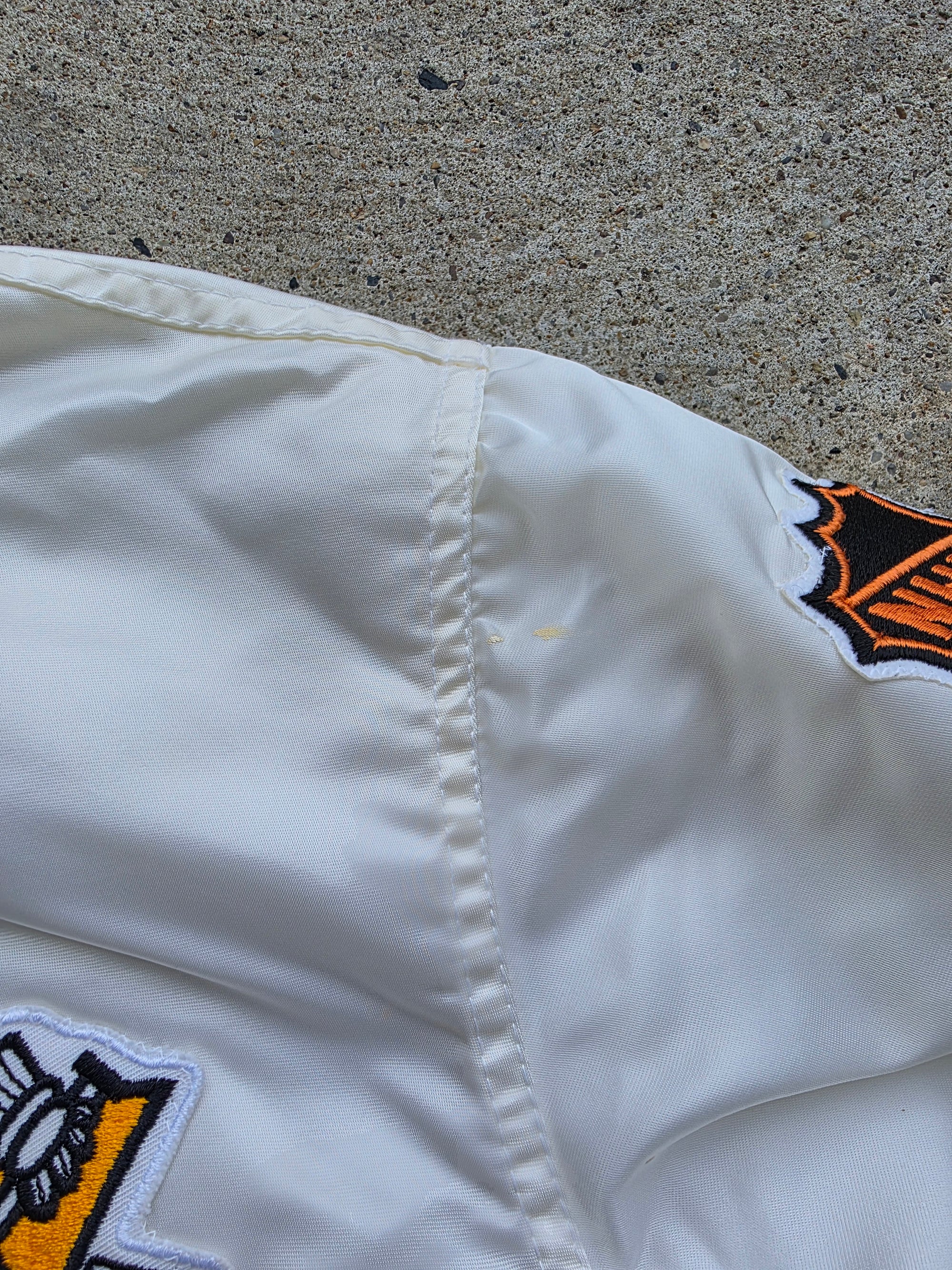 1990s Pittsburgh Penguins Satin Jacket Large