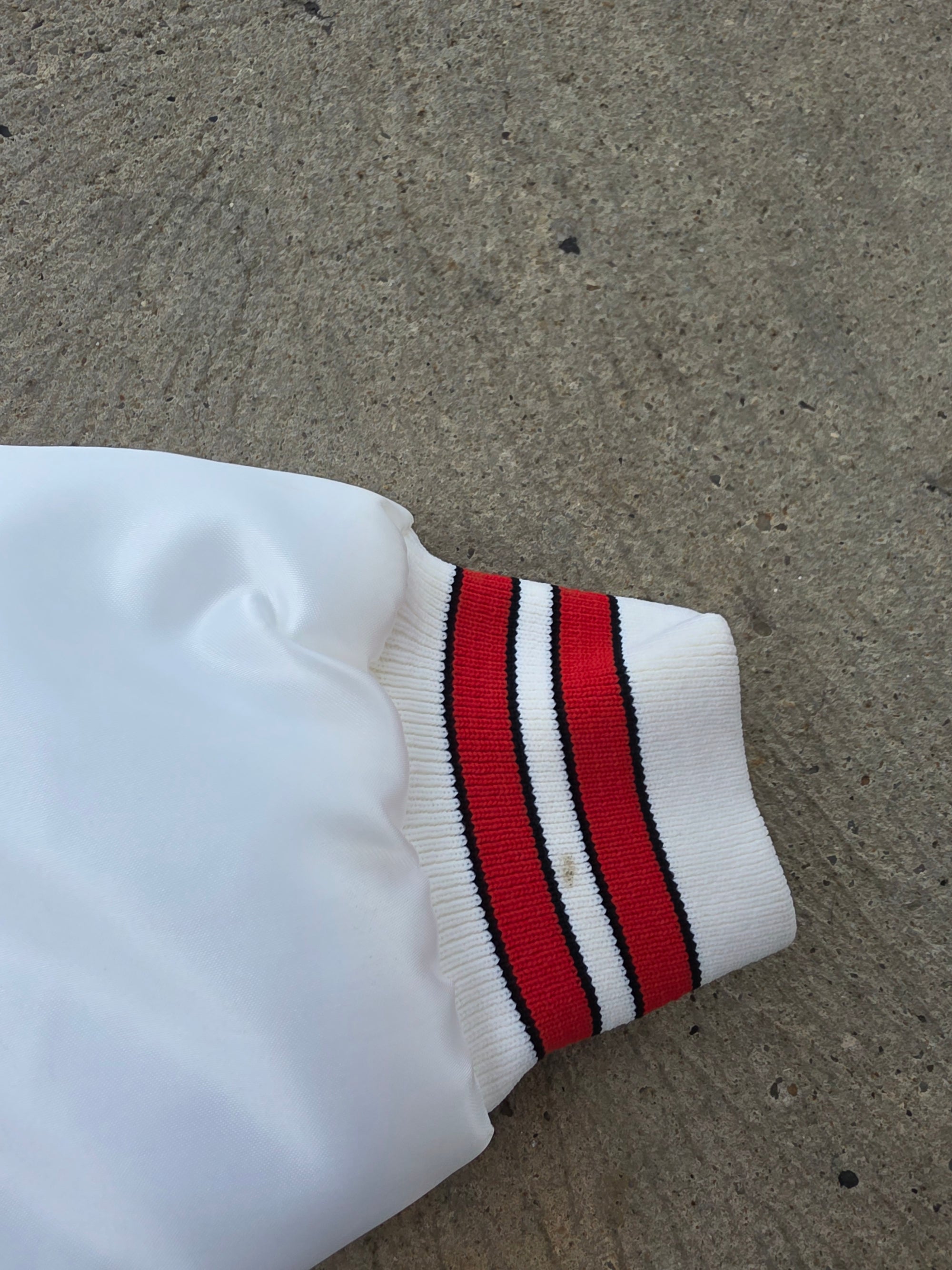 1980s G.N.C Satin Jacket Deadstock Medium
