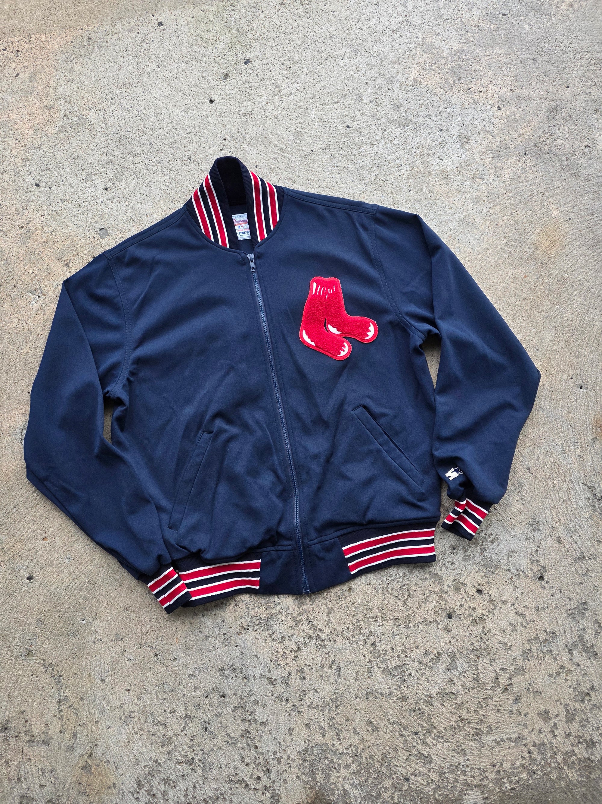 1990s Red Sox Starter Full Zip Jacket Large