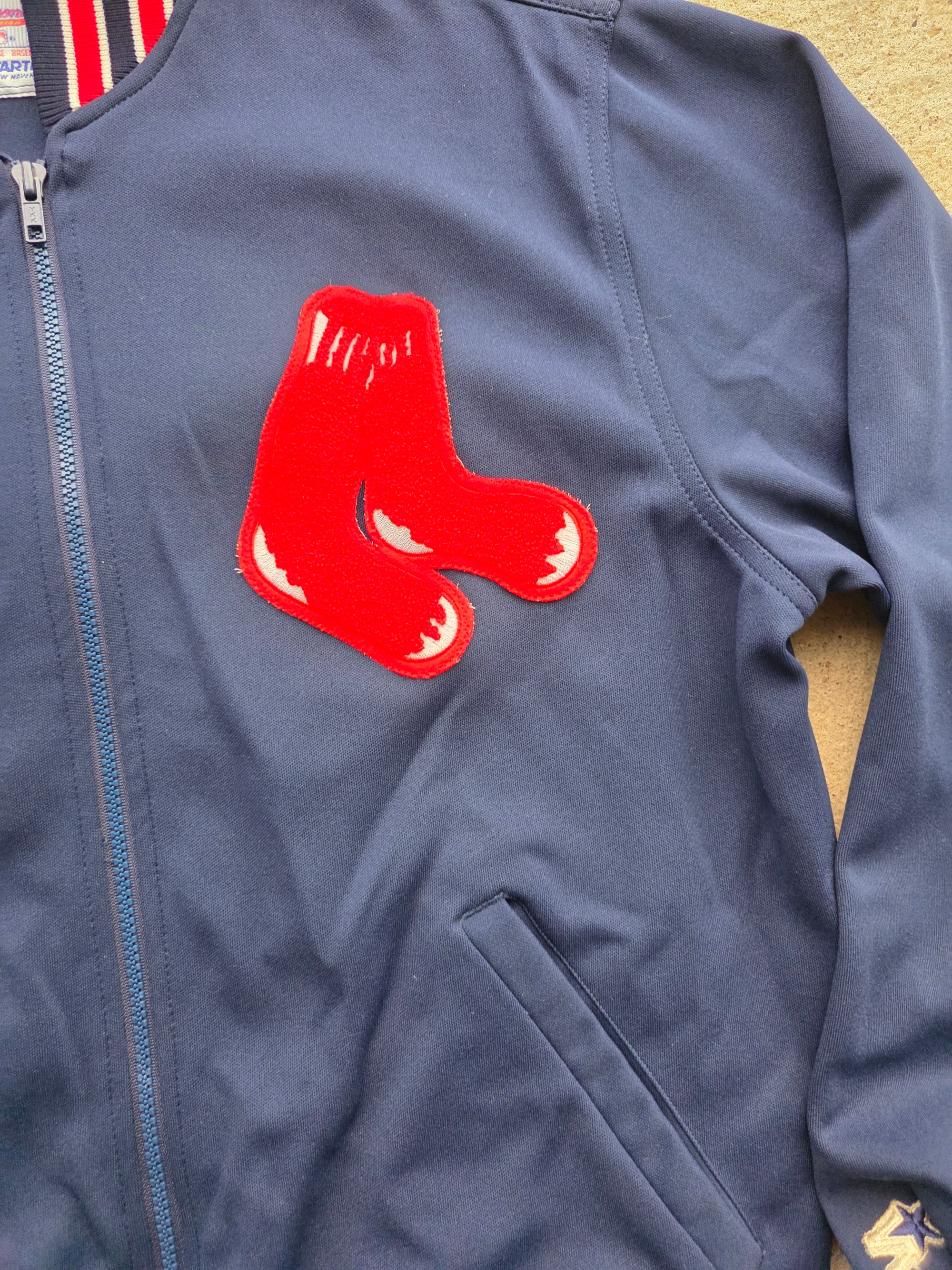 1990s Red Sox Starter Full Zip Jacket Large