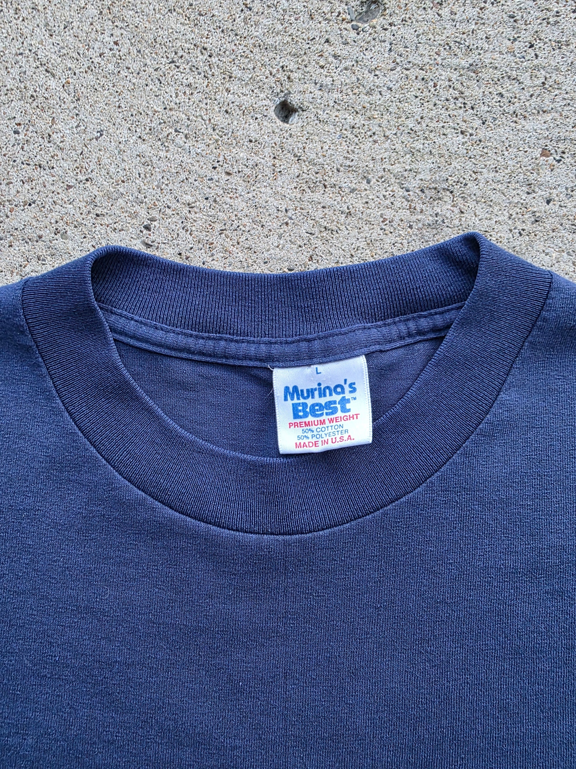 1990s Nike Marathon Longsleeve Shirt Large