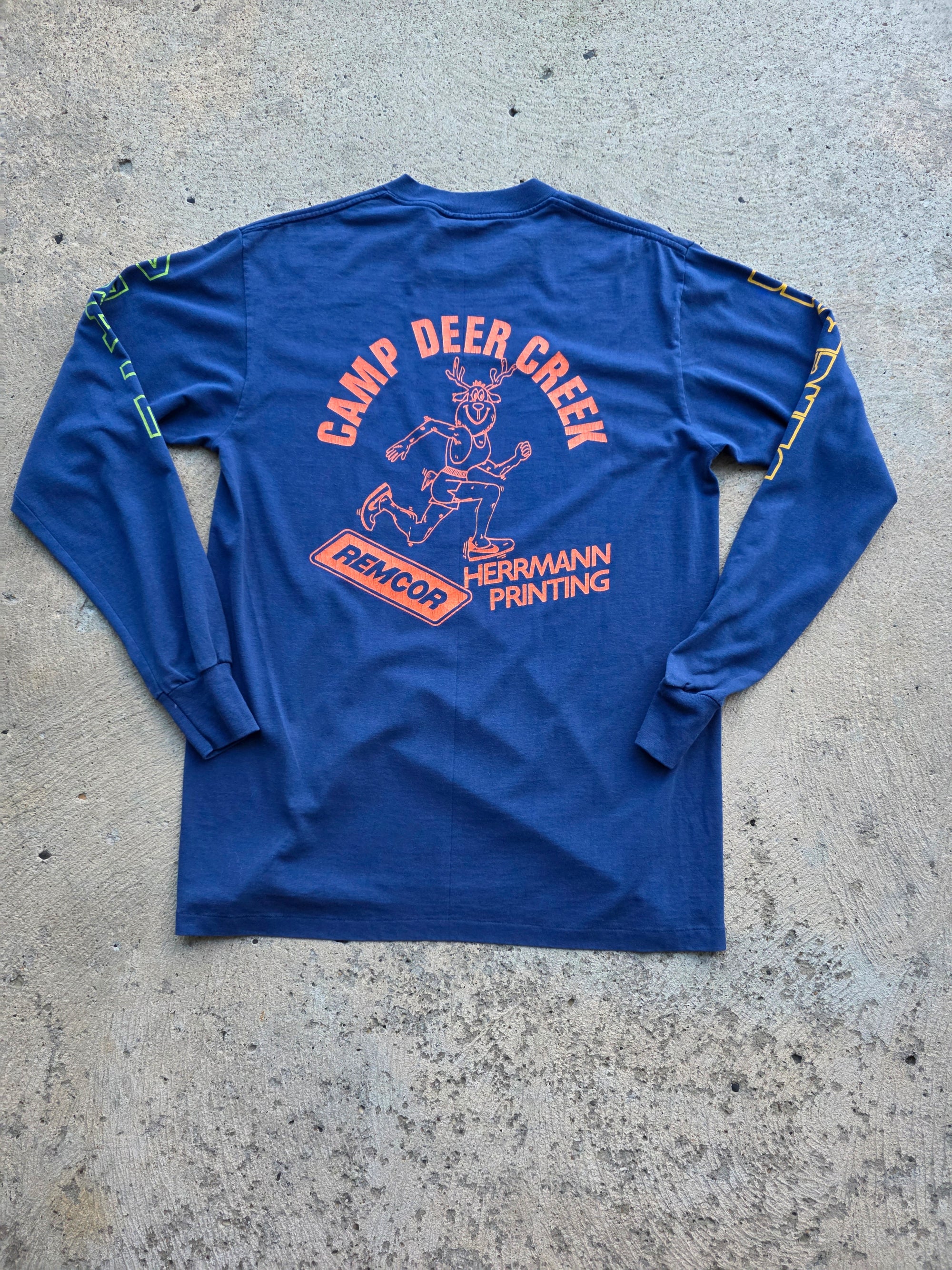 1990s Nike Marathon Longsleeve Shirt Large