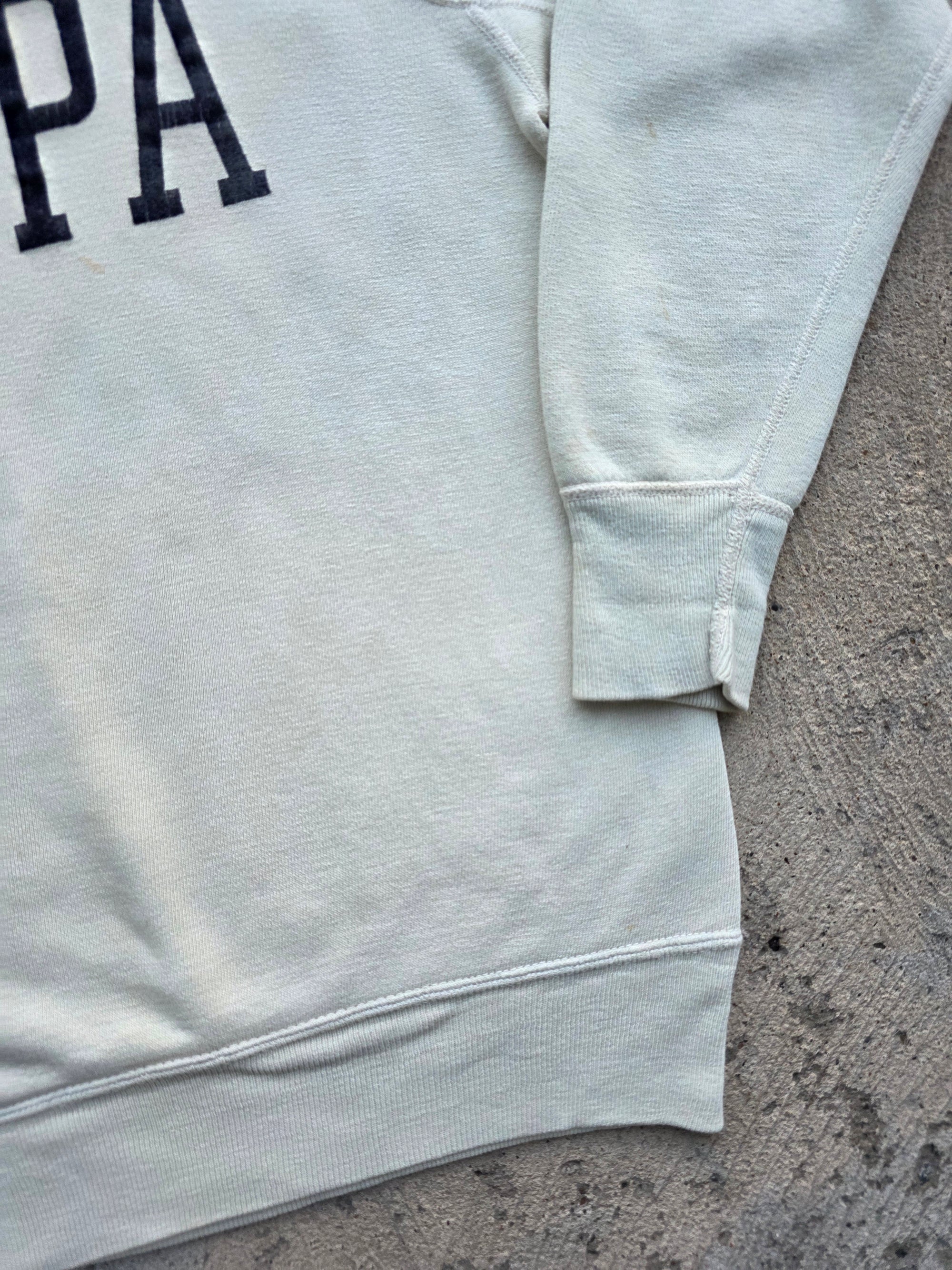 1960s Kappa Flock Sweatshirt Large