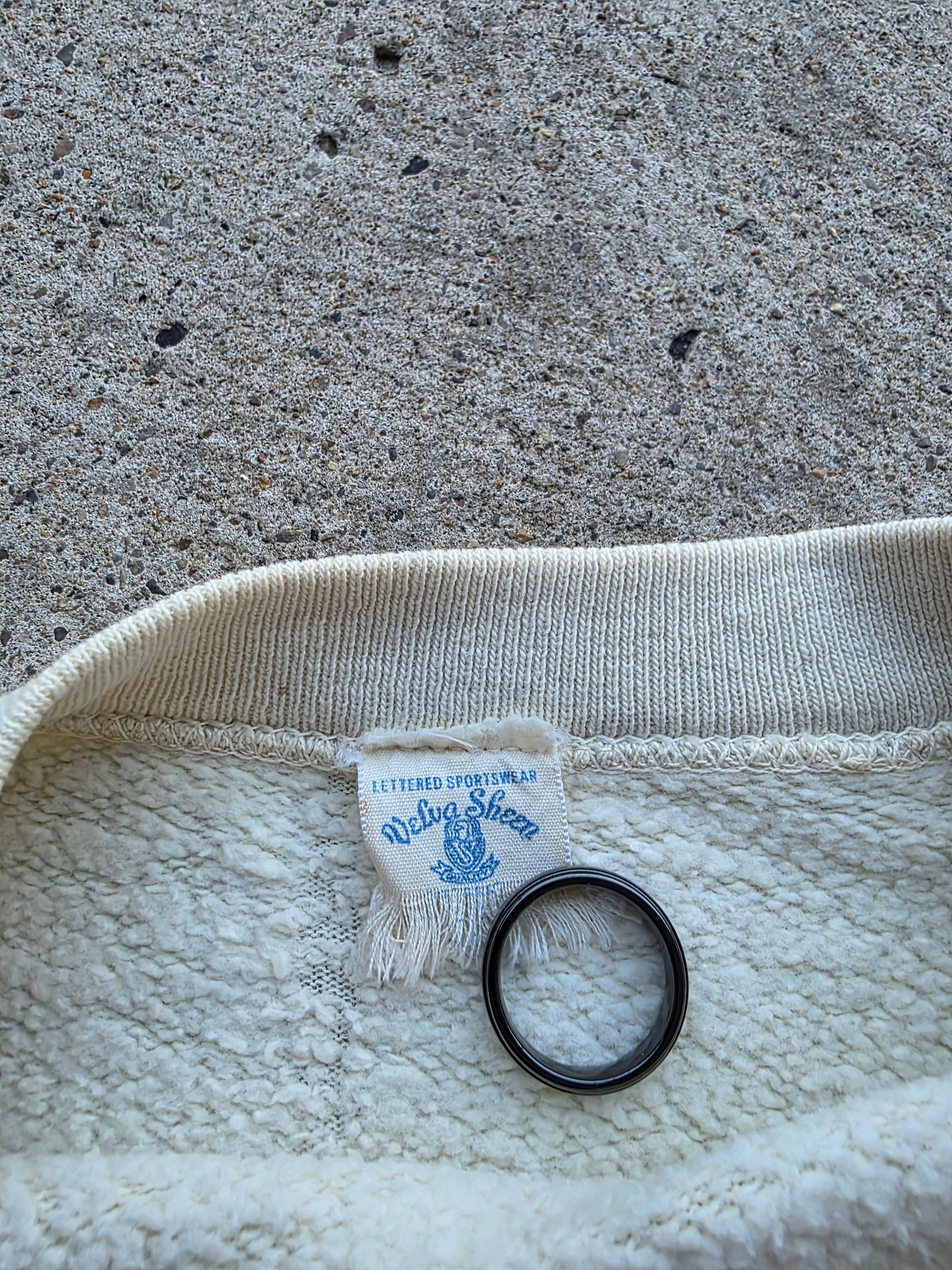 1960s Kappa Flock Sweatshirt Large