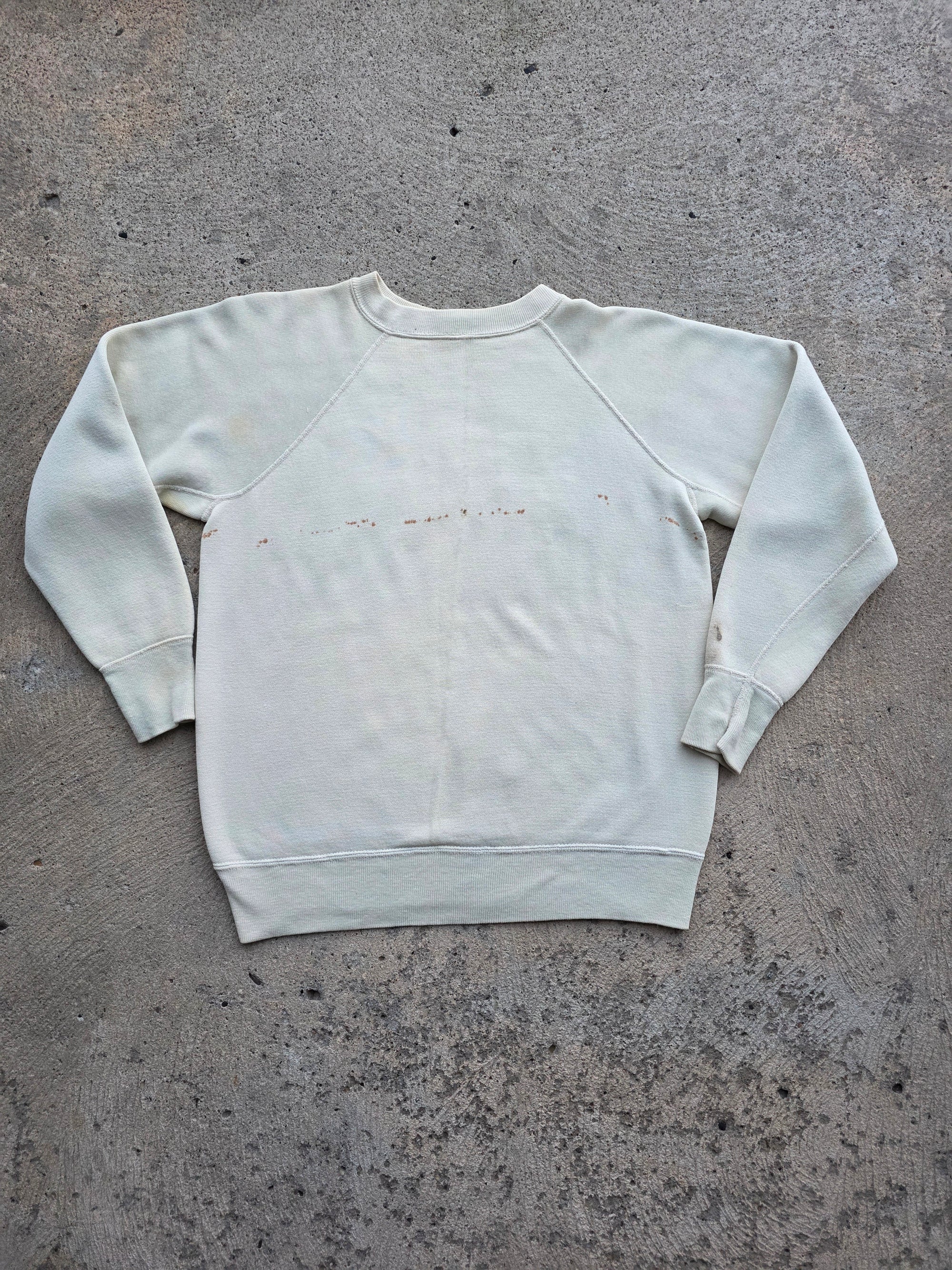 1960s Kappa Flock Sweatshirt Large