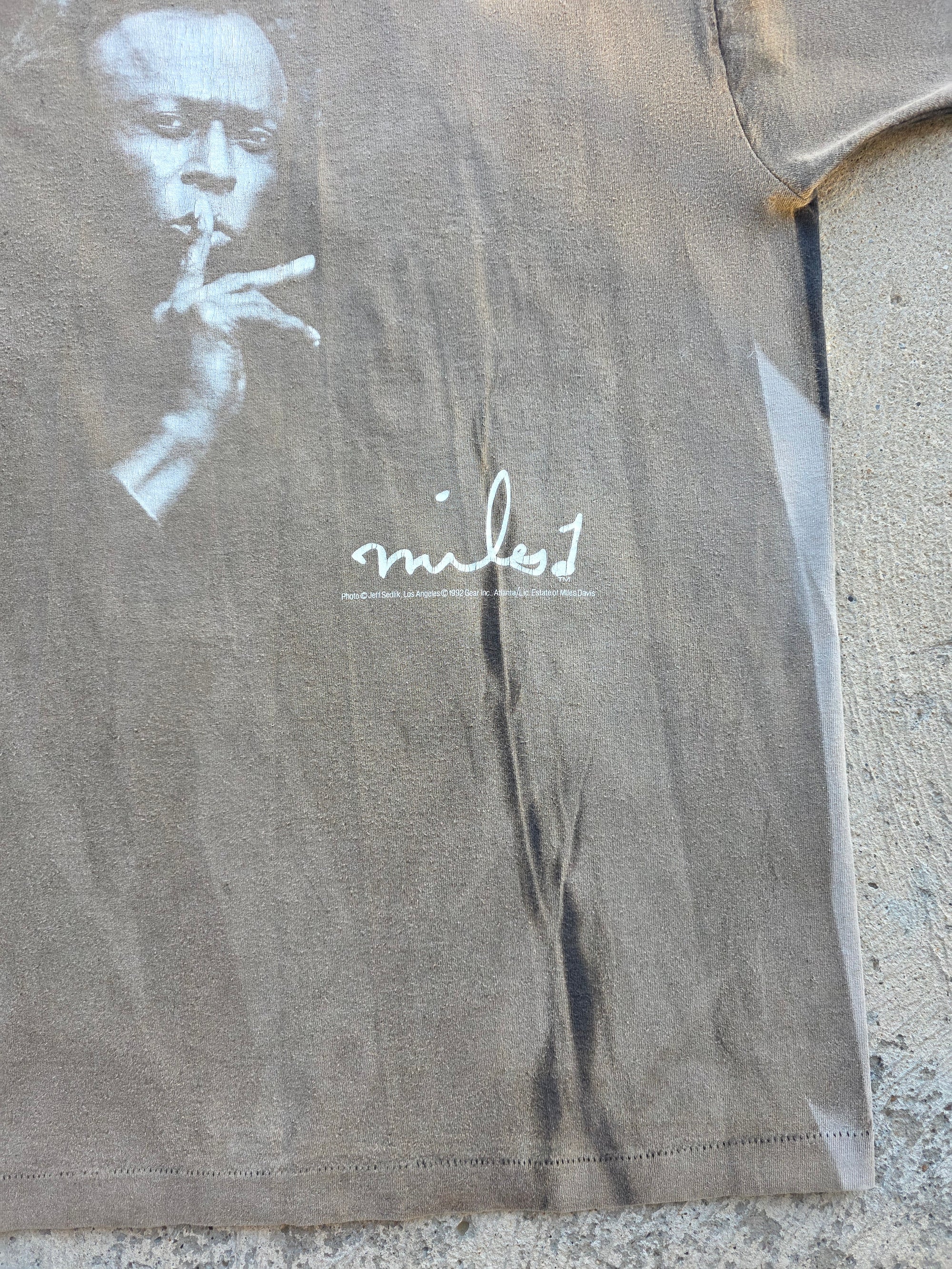 1990s Miles Davis Shirt XL
