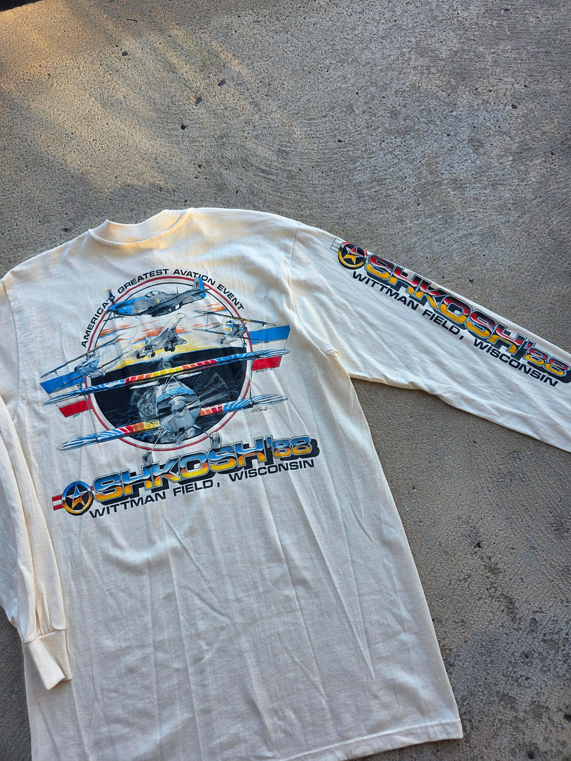 1980s Longsleeve Pocket Shirt Deadstock Medium