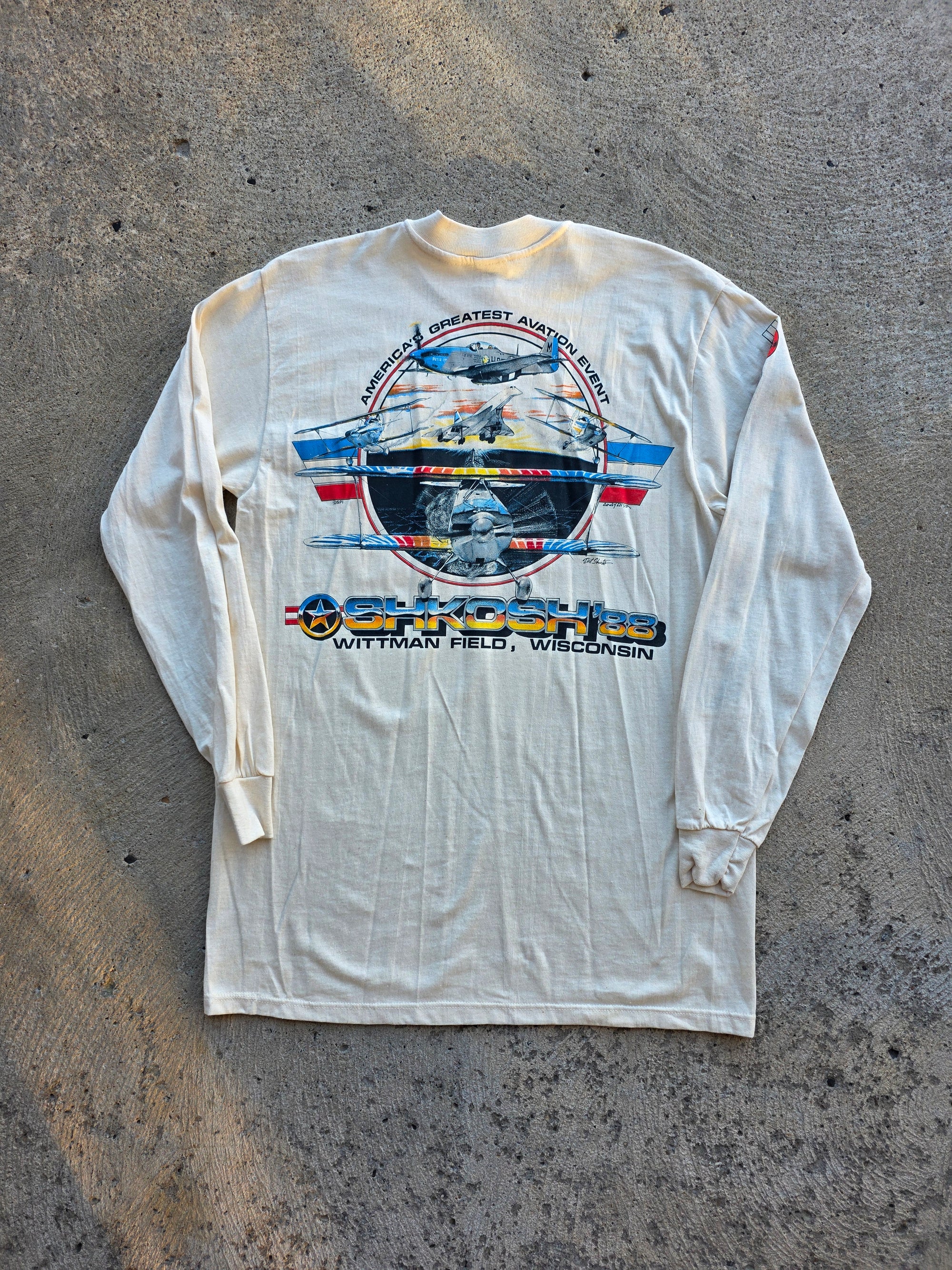 1980s Longsleeve Pocket Shirt Deadstock Medium