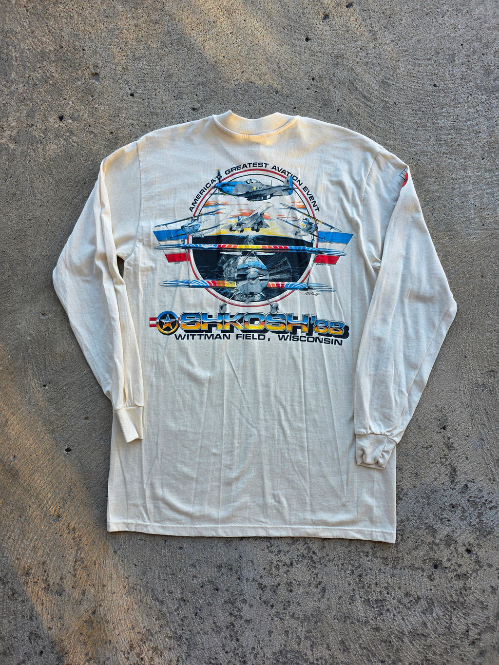 1980s Longsleeve Pocket Shirt Deadstock Medium