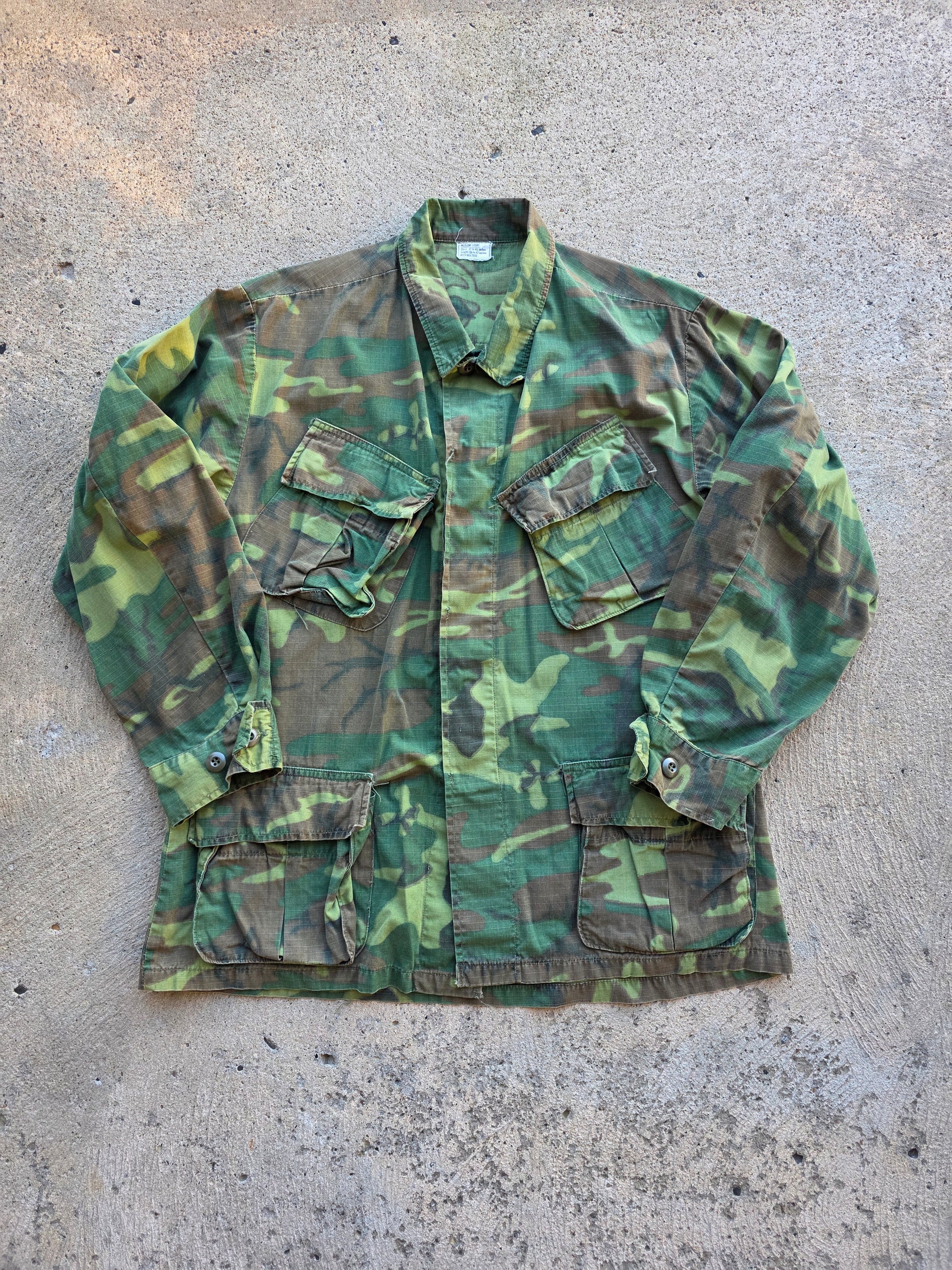 1970s Camo Slant Pocket Medium Shirt