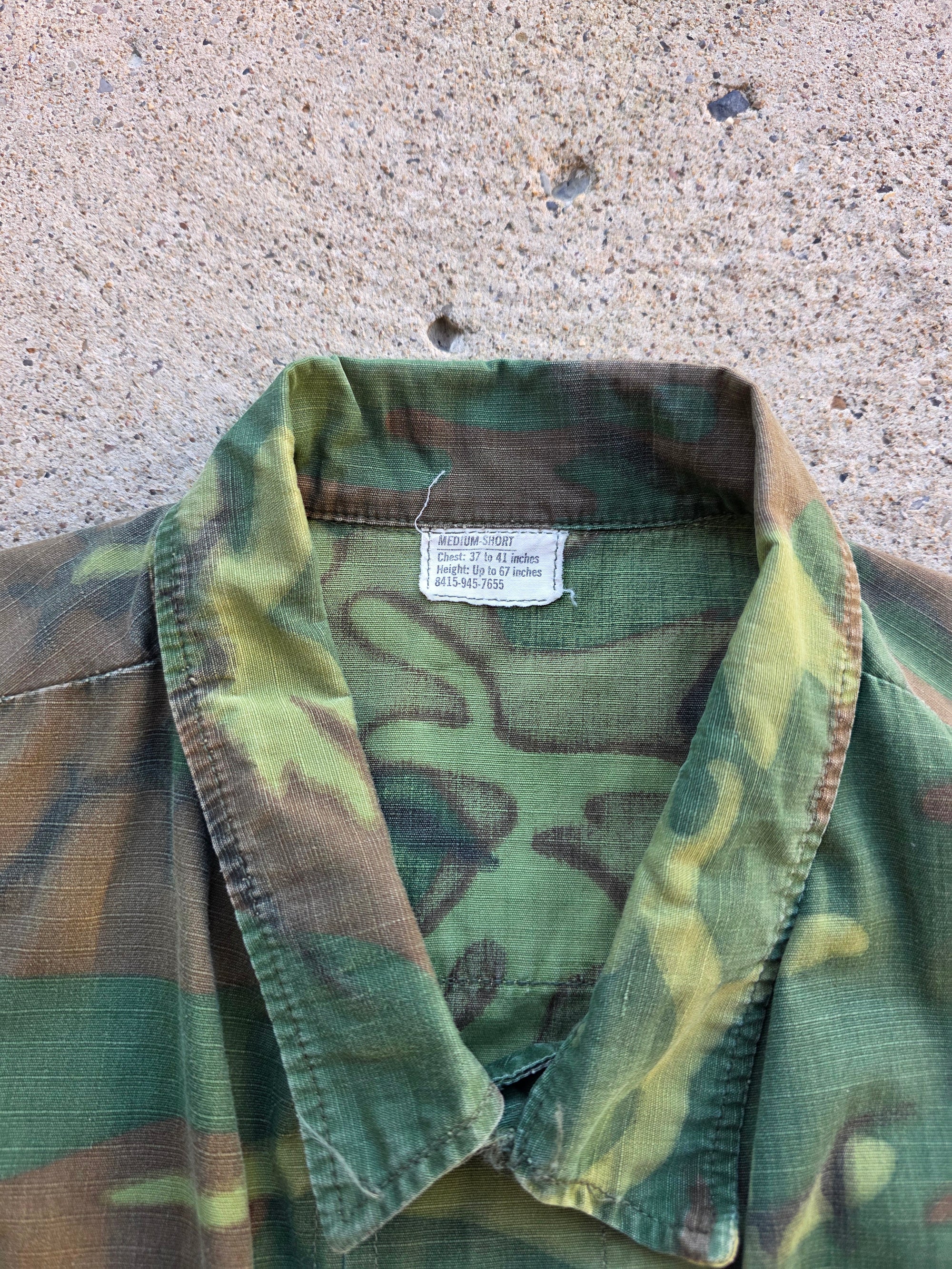 1970s Camo Slant Pocket Medium Shirt
