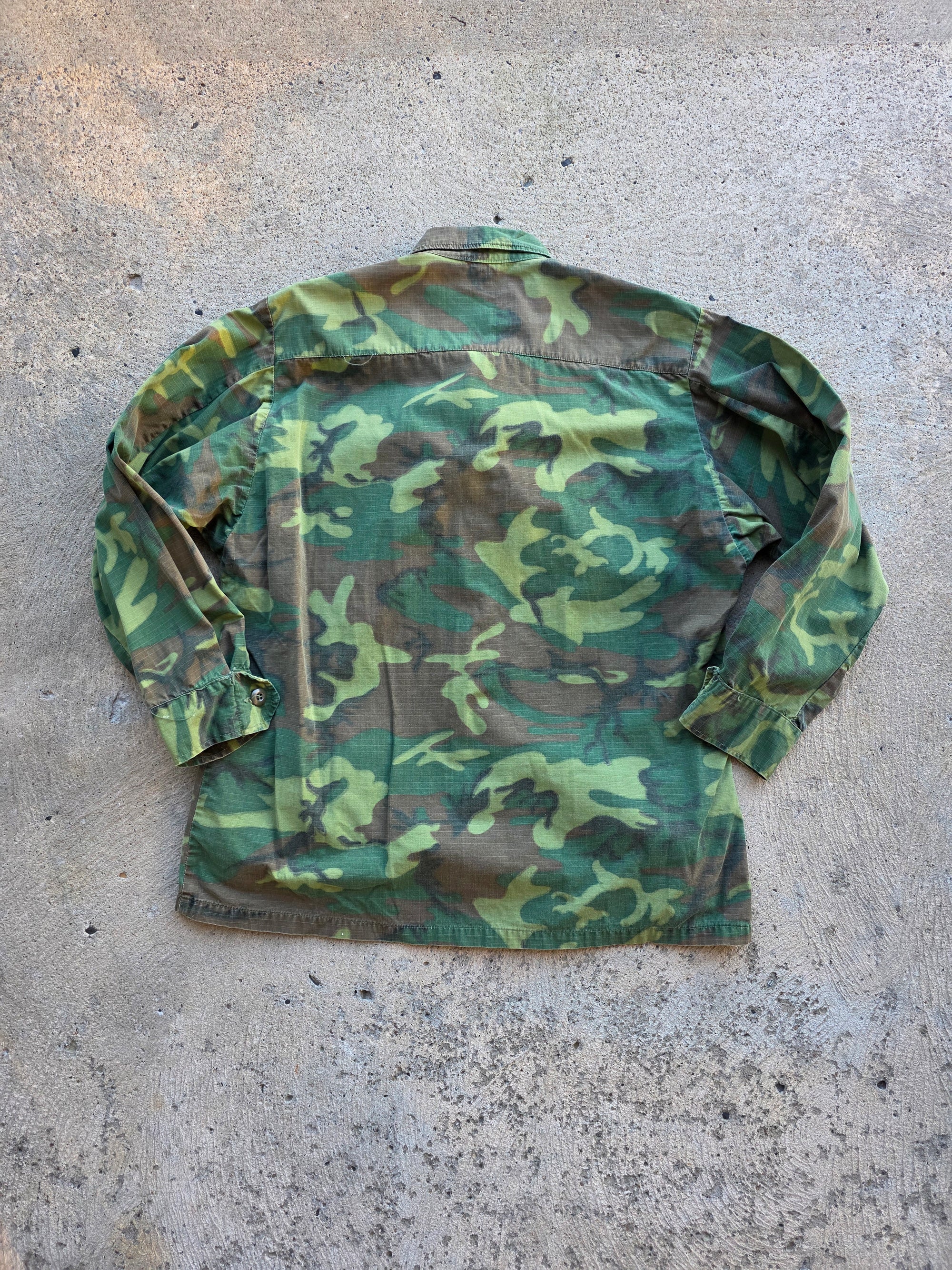 1970s Camo Slant Pocket Medium Shirt