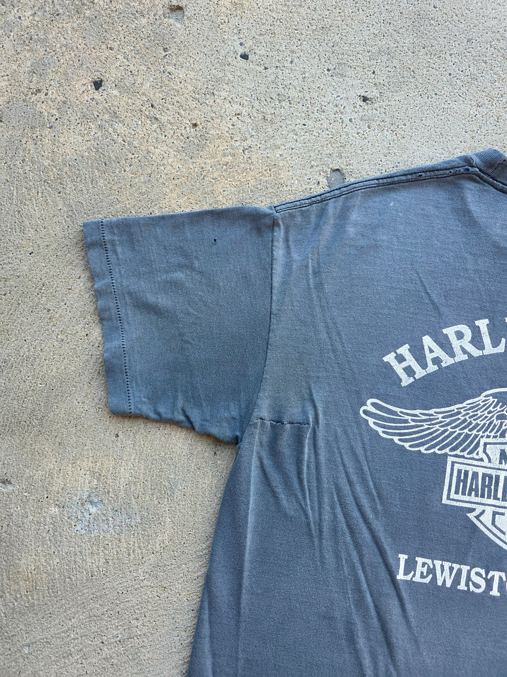 1990s Harley Eagle Flames Shirt Large