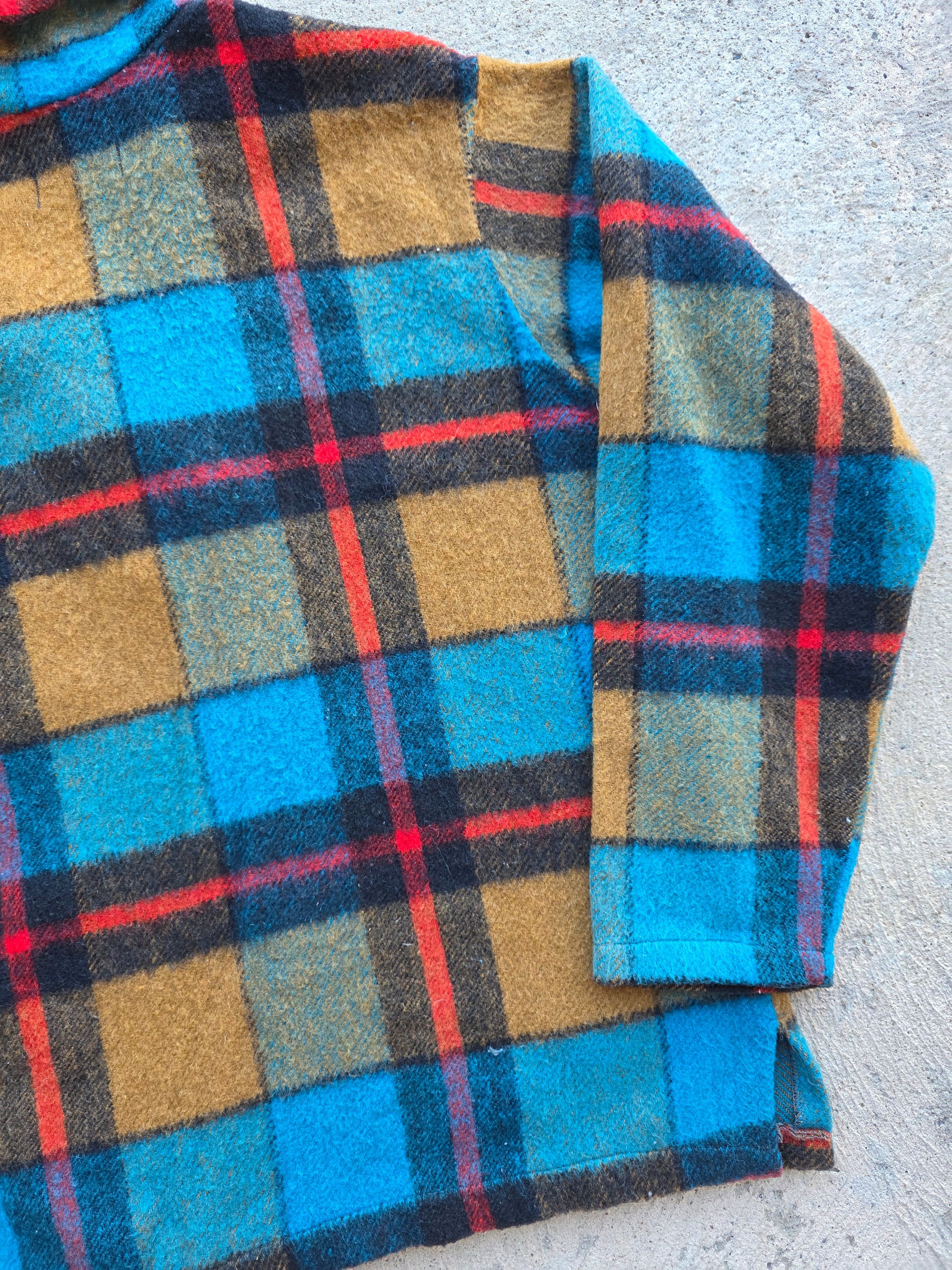 1960s Poncho By Campus Pullover Medium