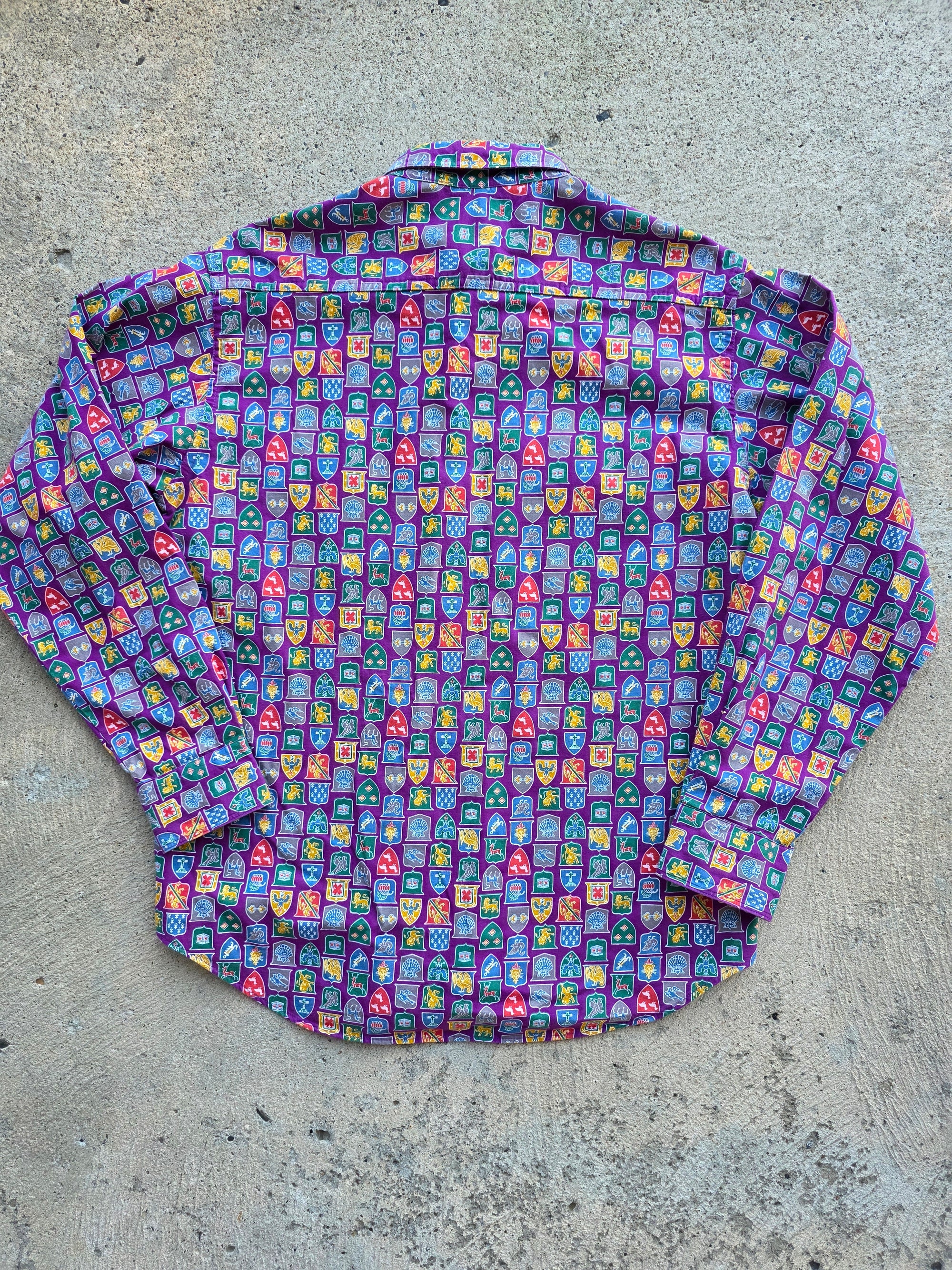 1980s Benetton Button Up Medium