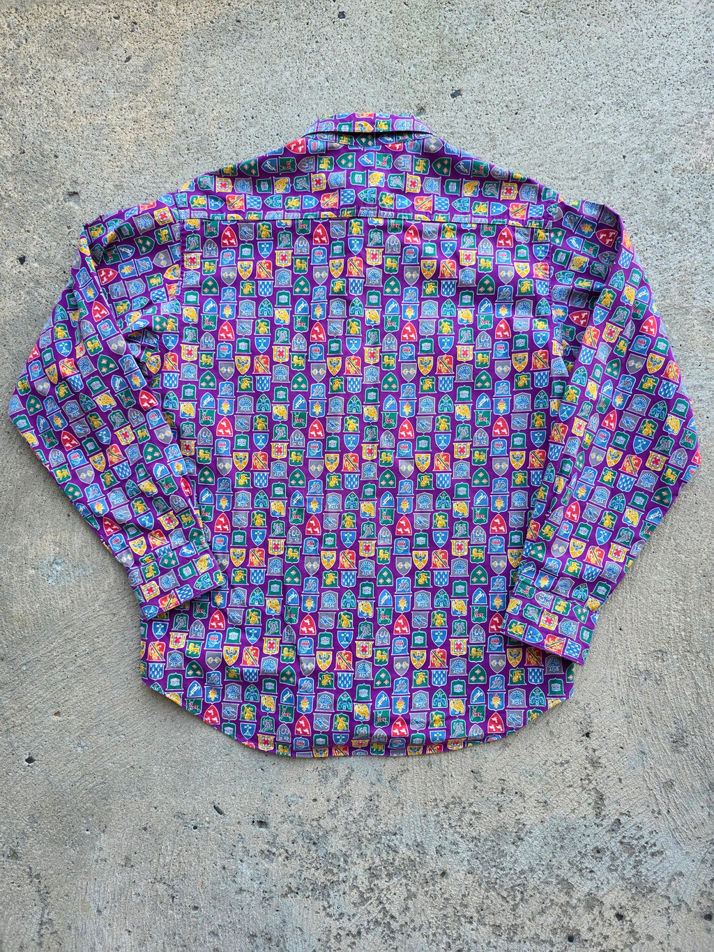 1980s Benetton Button Up Medium