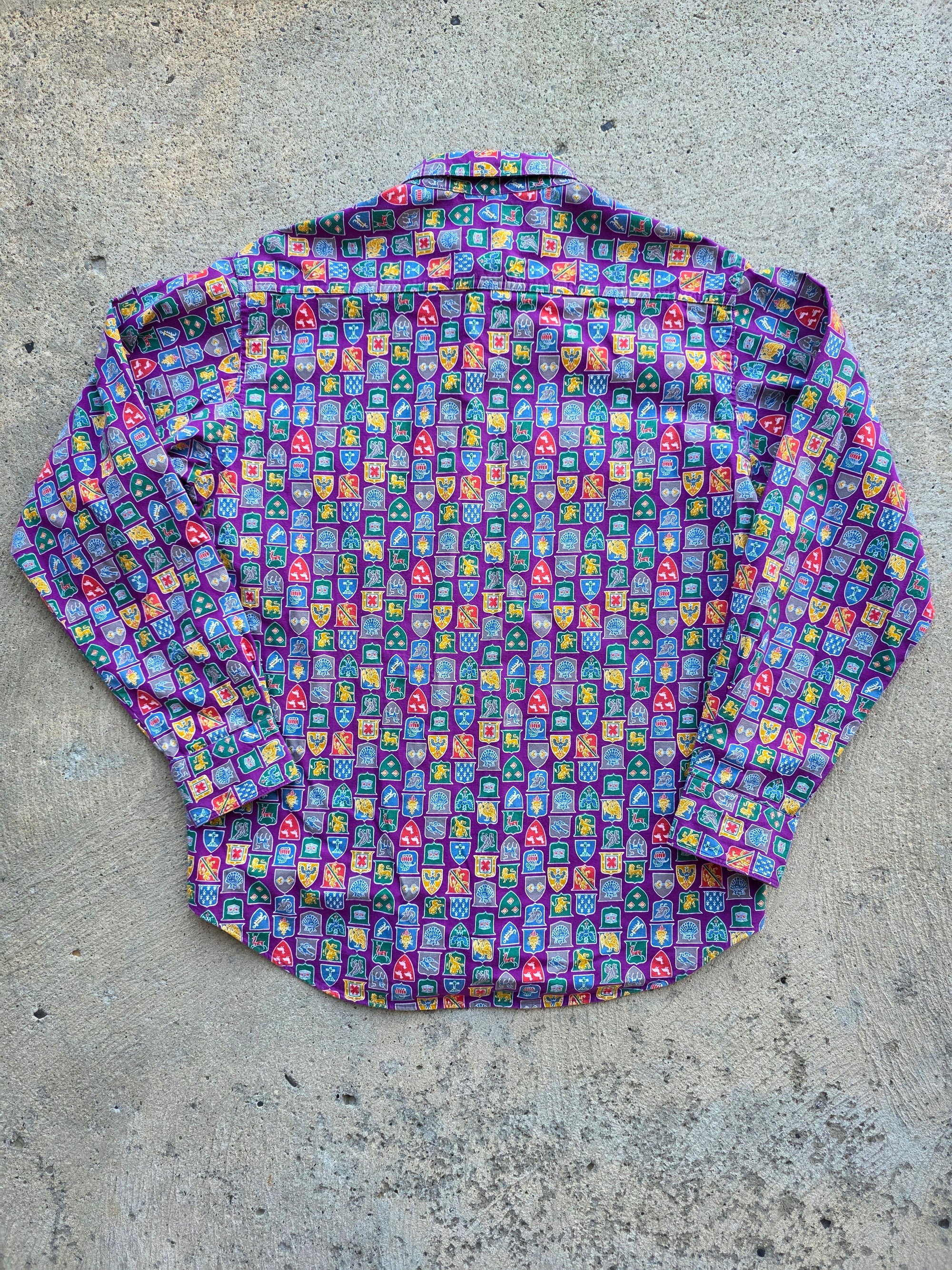 1980s Benetton Button Up Medium