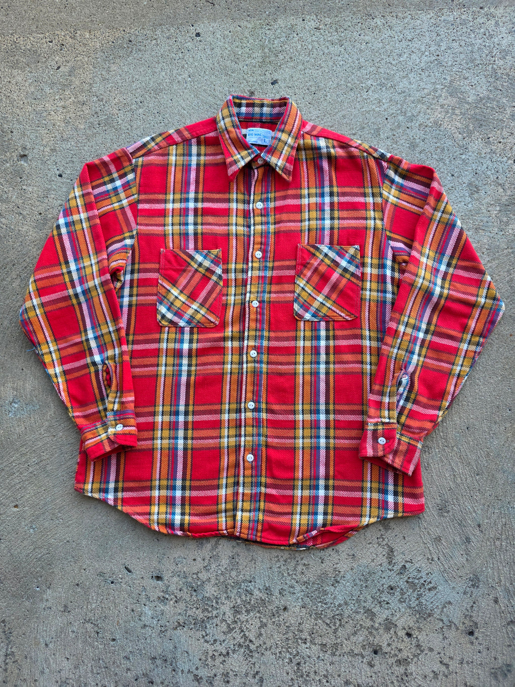 1970s Big Mac Flannel Large Tall