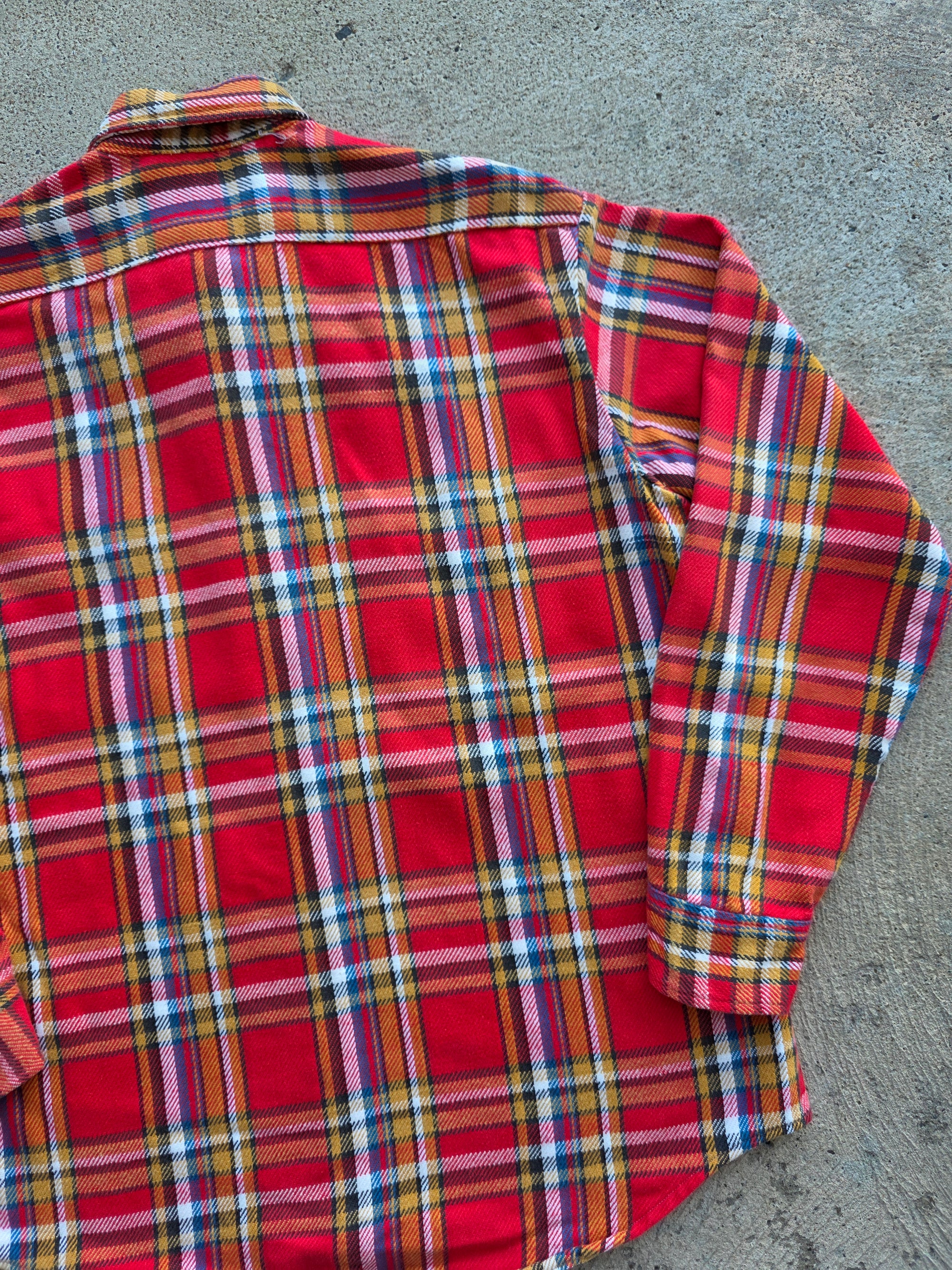 1970s Big Mac Flannel Large Tall