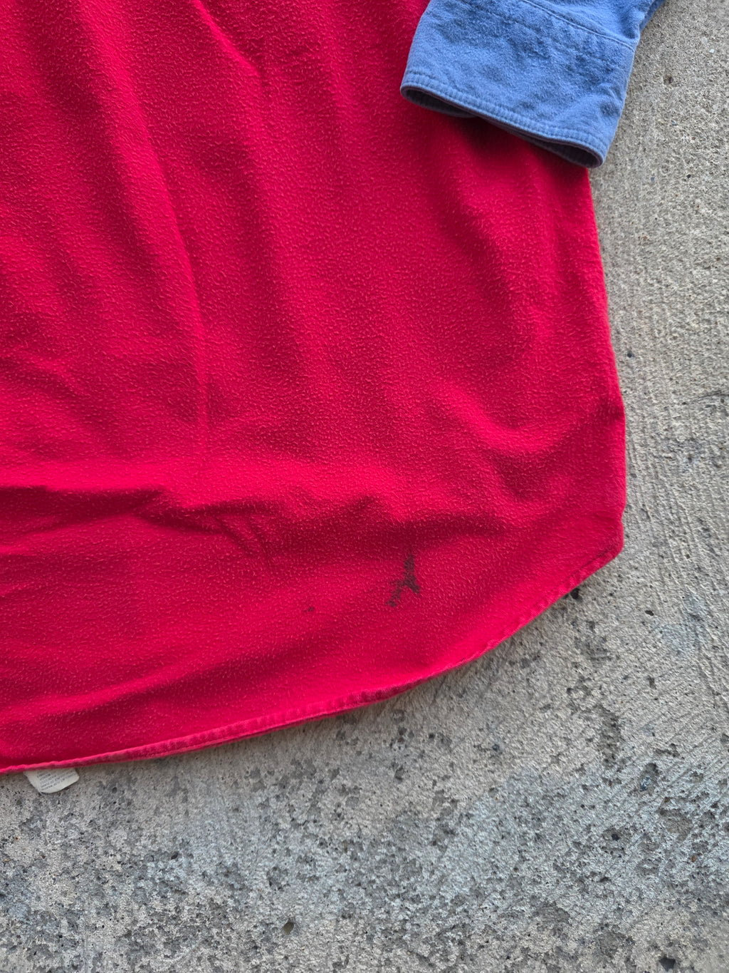 1990s Woolrich Quad Tone Chamois Button Up XL