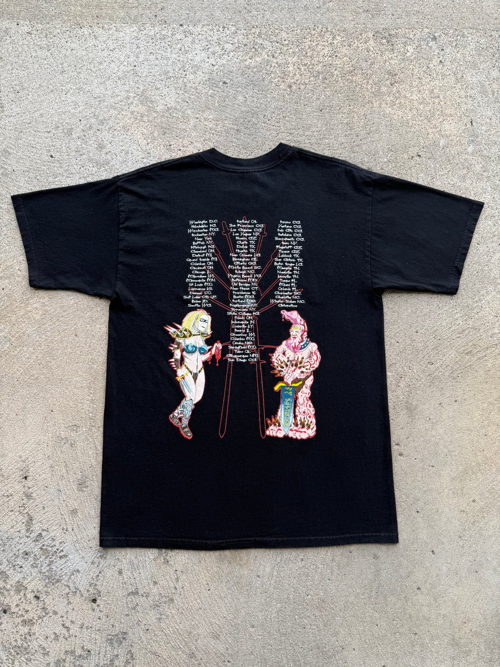 1990s GWAR U.S Tour Shirt Large