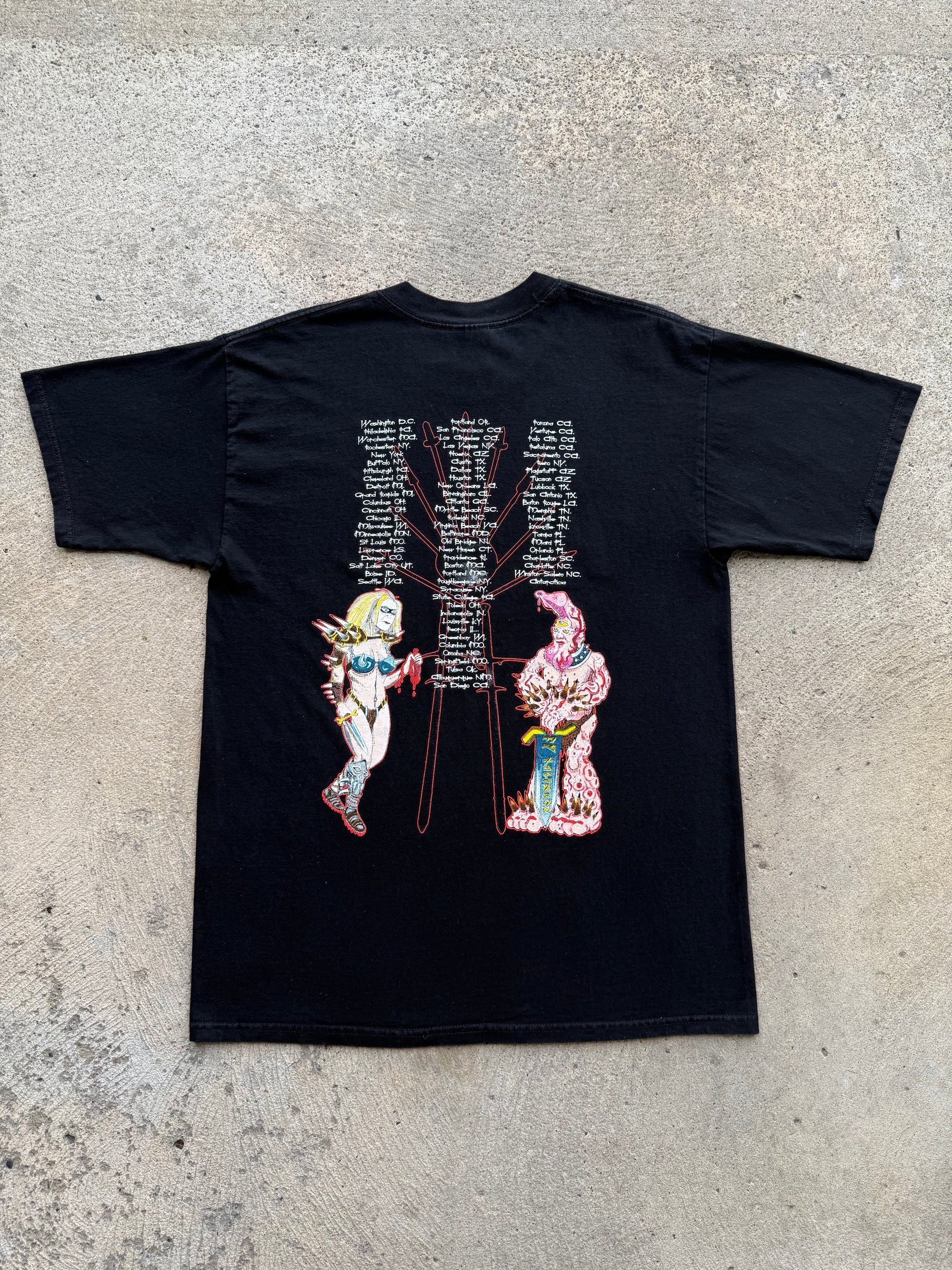 1990s GWAR U.S Tour Shirt Large